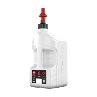 Tuff Jug Fuel Can Gen 3 Quick-Fill Cap - White / Red - 20 L