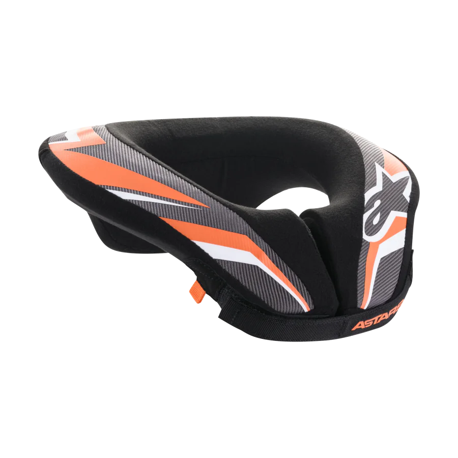 alpinestars-kinder-nekband-sequence-zwart-antraciet-oranje-1.png