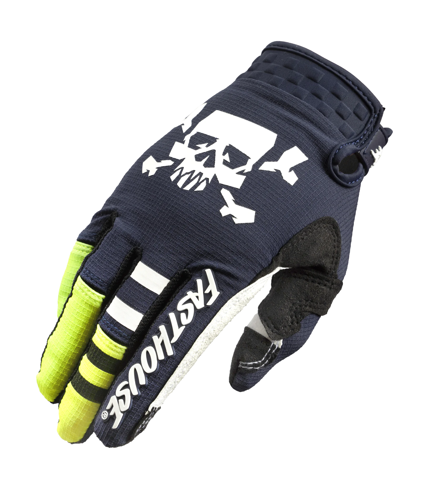 Fasthouse Motocross Gloves Speed Style Nova - Navy
