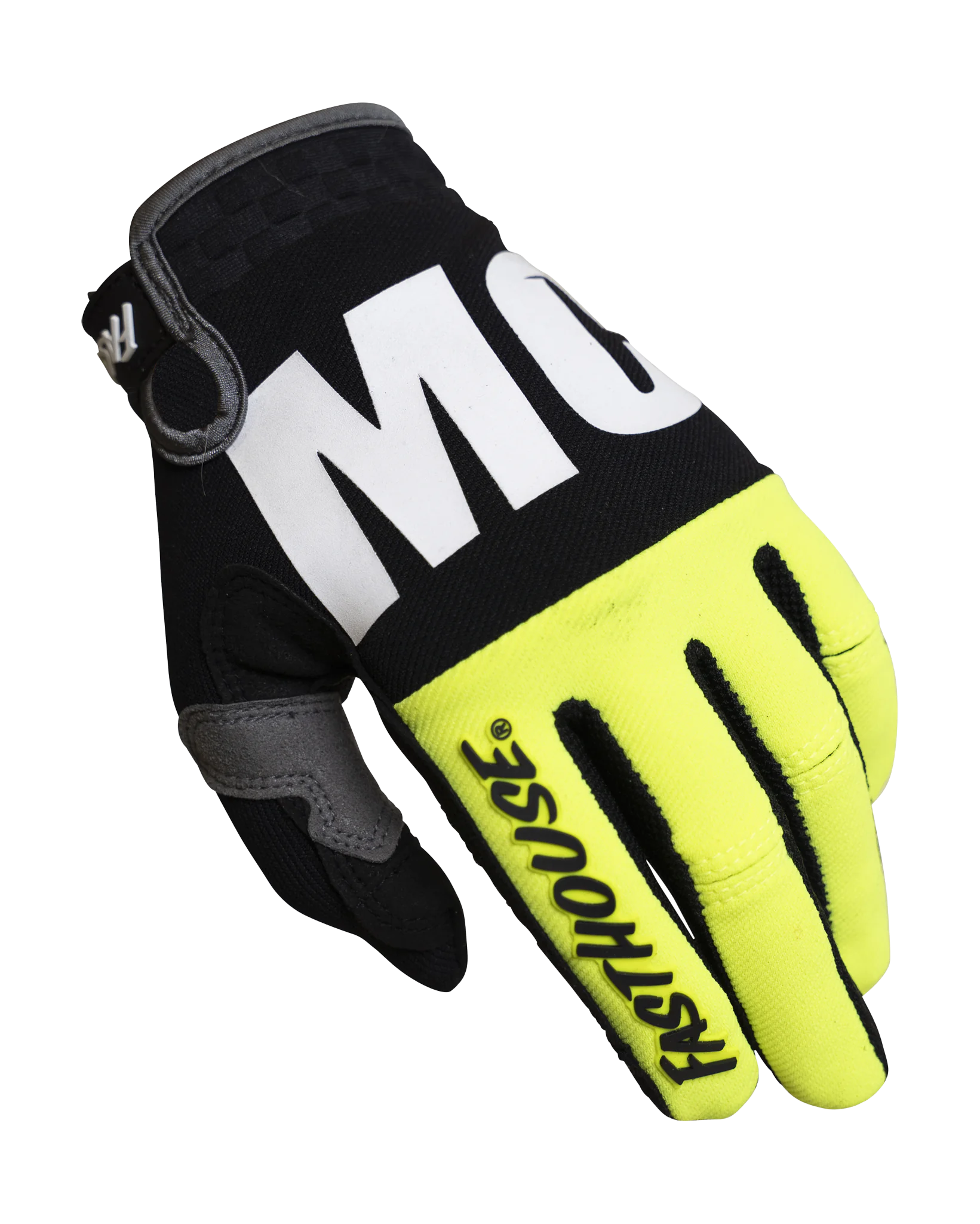 Fasthouse Motocross Gloves Speed Style Remnant - Black / High-vis