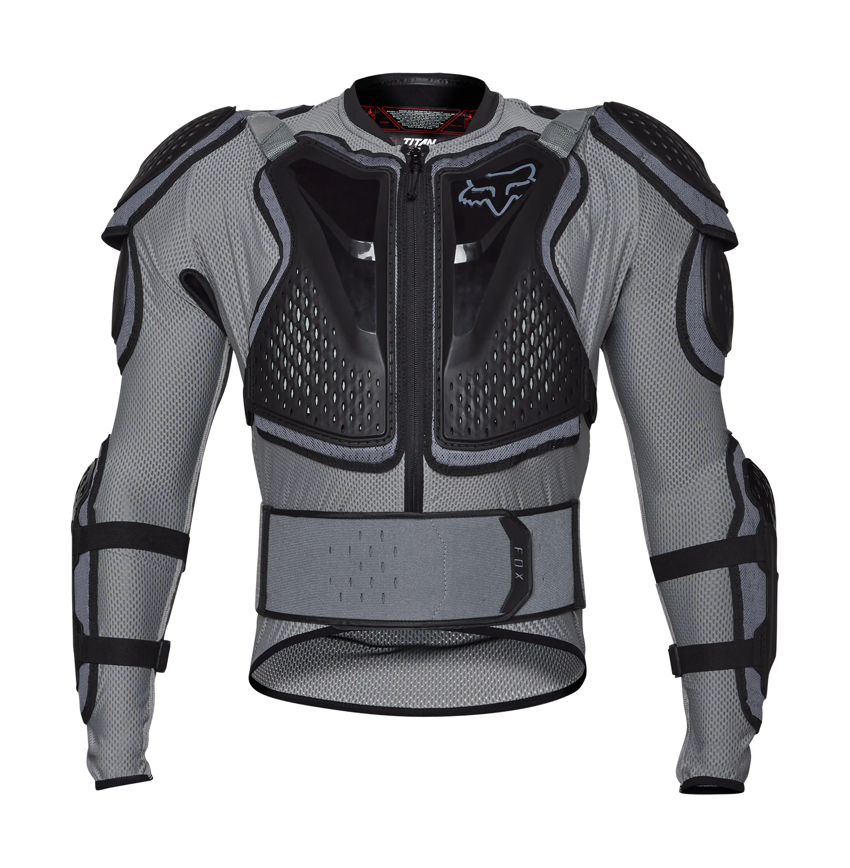 Fox Chest Protector Vest Titan Sport - Cool Grey