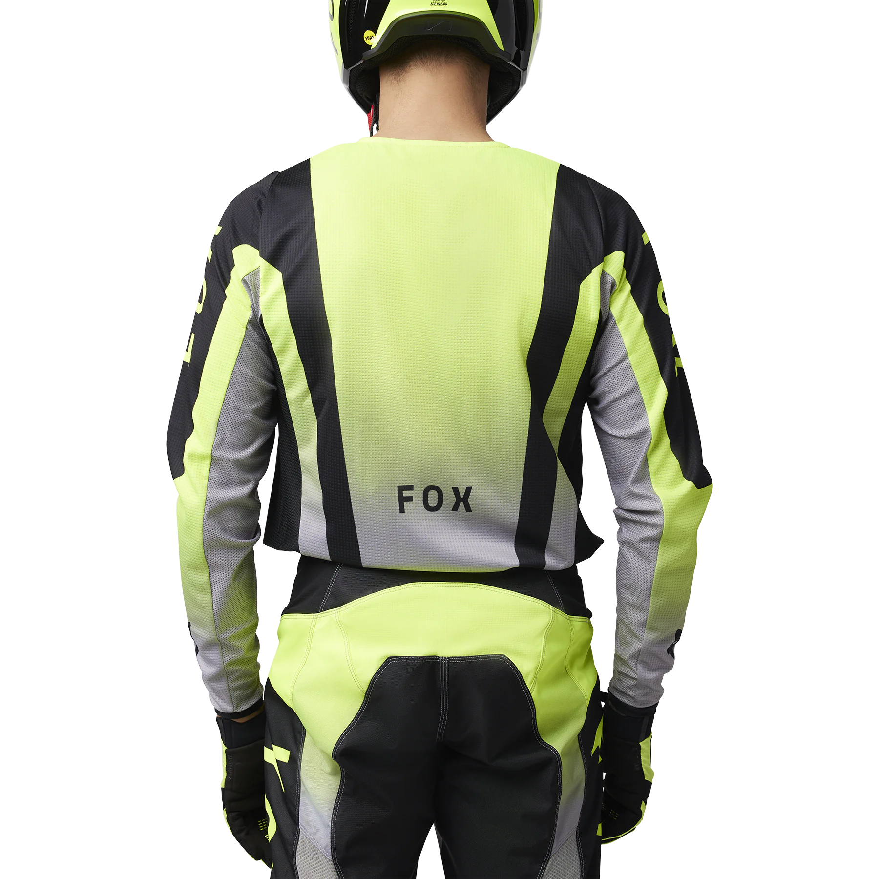 Fox Motocross Jersey 180 Lean - Fluo Yellow