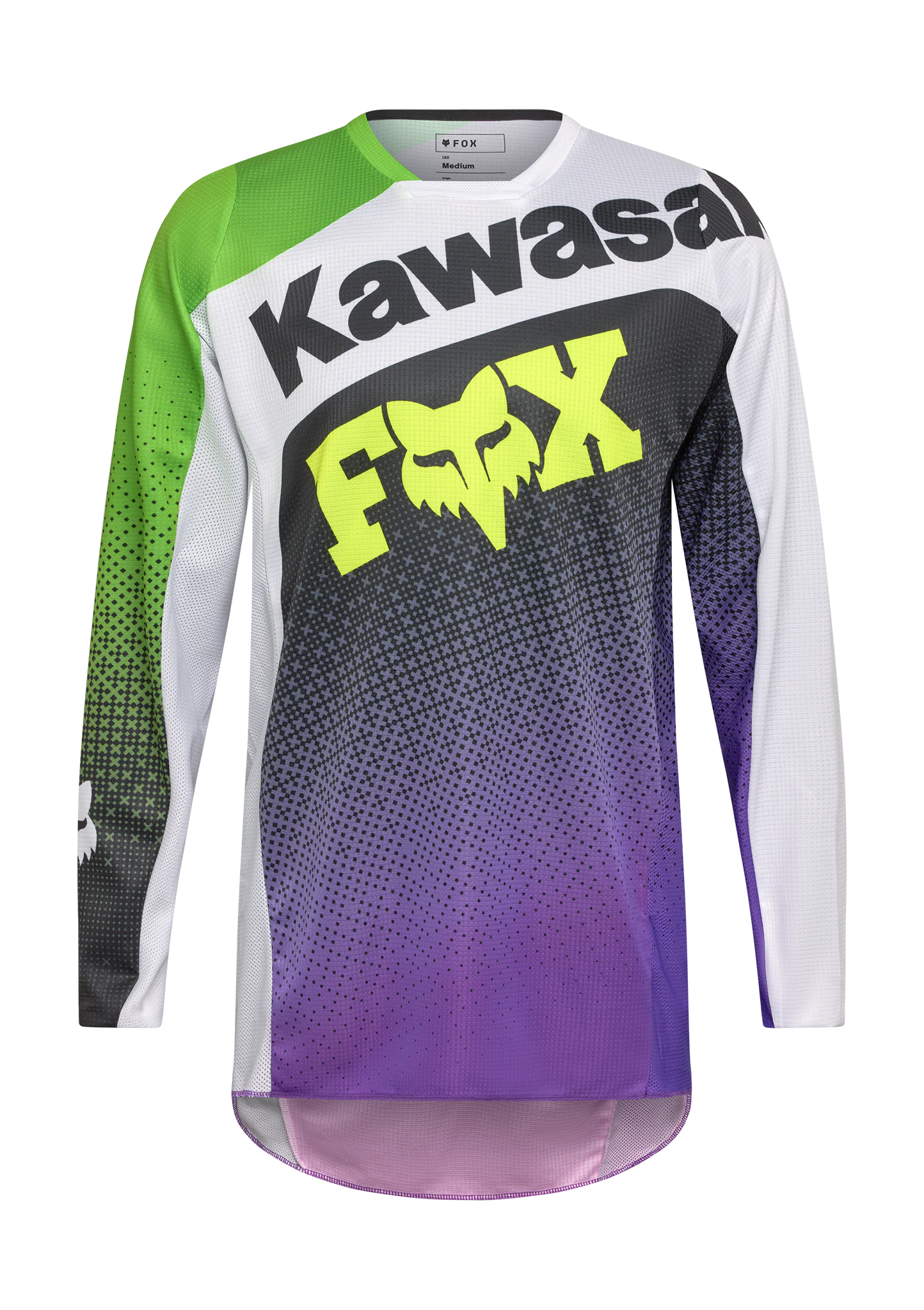 Fox Motocross Gear 2026 180 Kawasaki - Purple / White