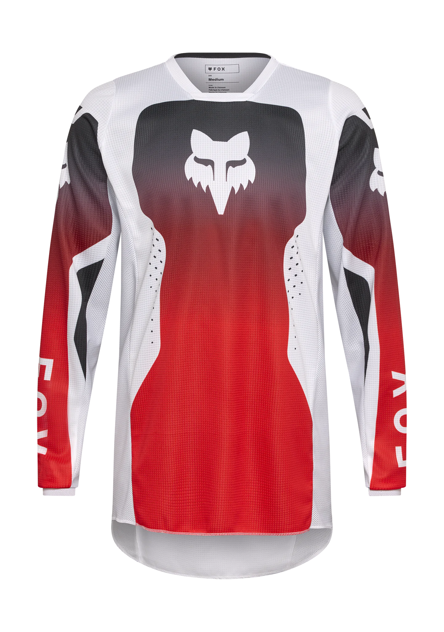 Fox Motocross Jersey 2026 180 Shield - Fluo Red