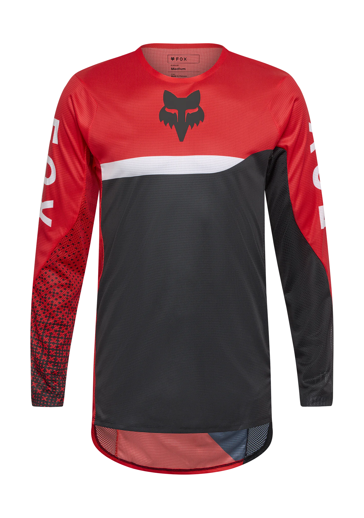 Fox Motocross Jersey 2026 Flexair Fracture - Fluo Red