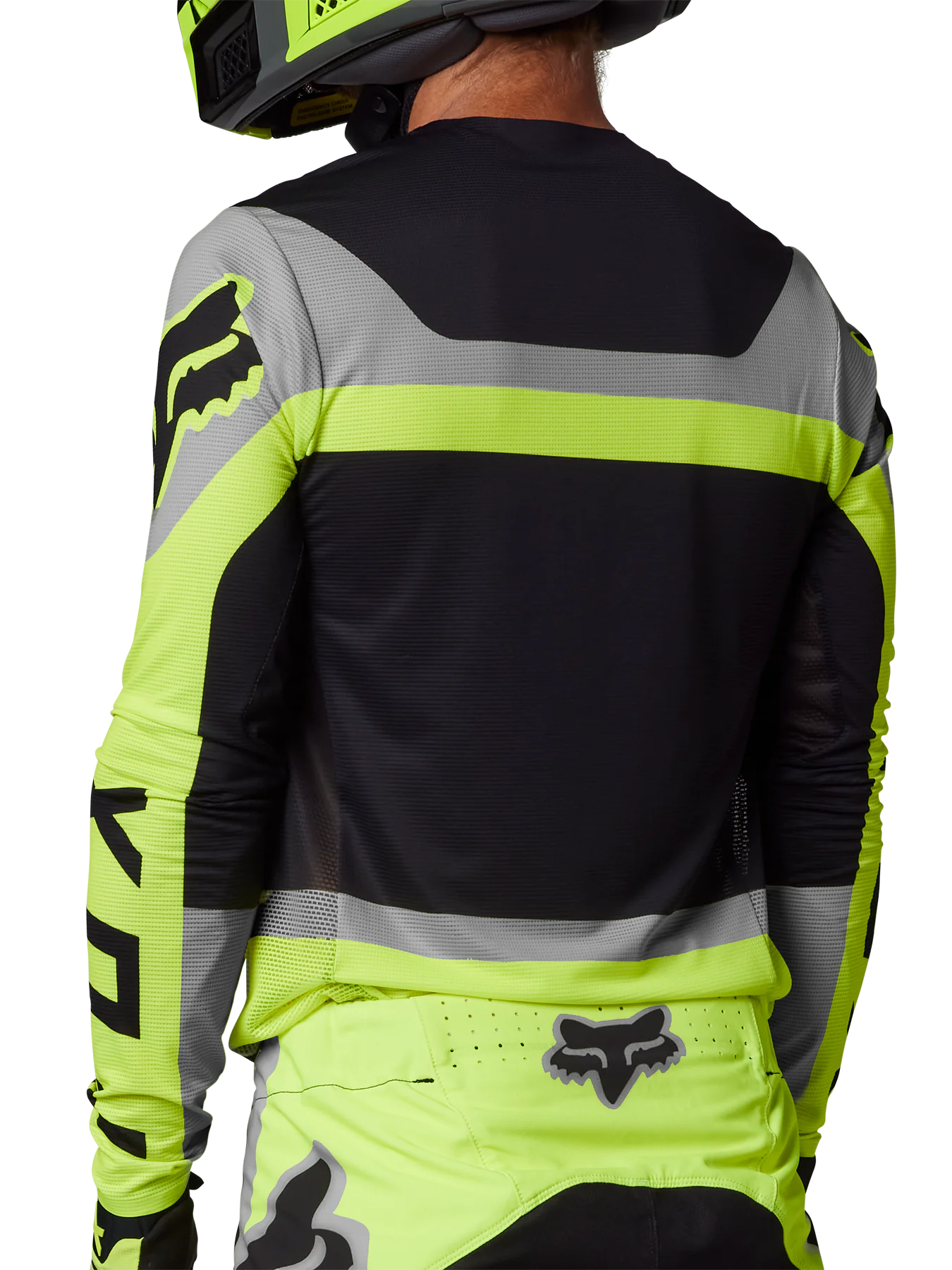 Fox Motocross Jersey Flexair Efekt - Fluo Yellow