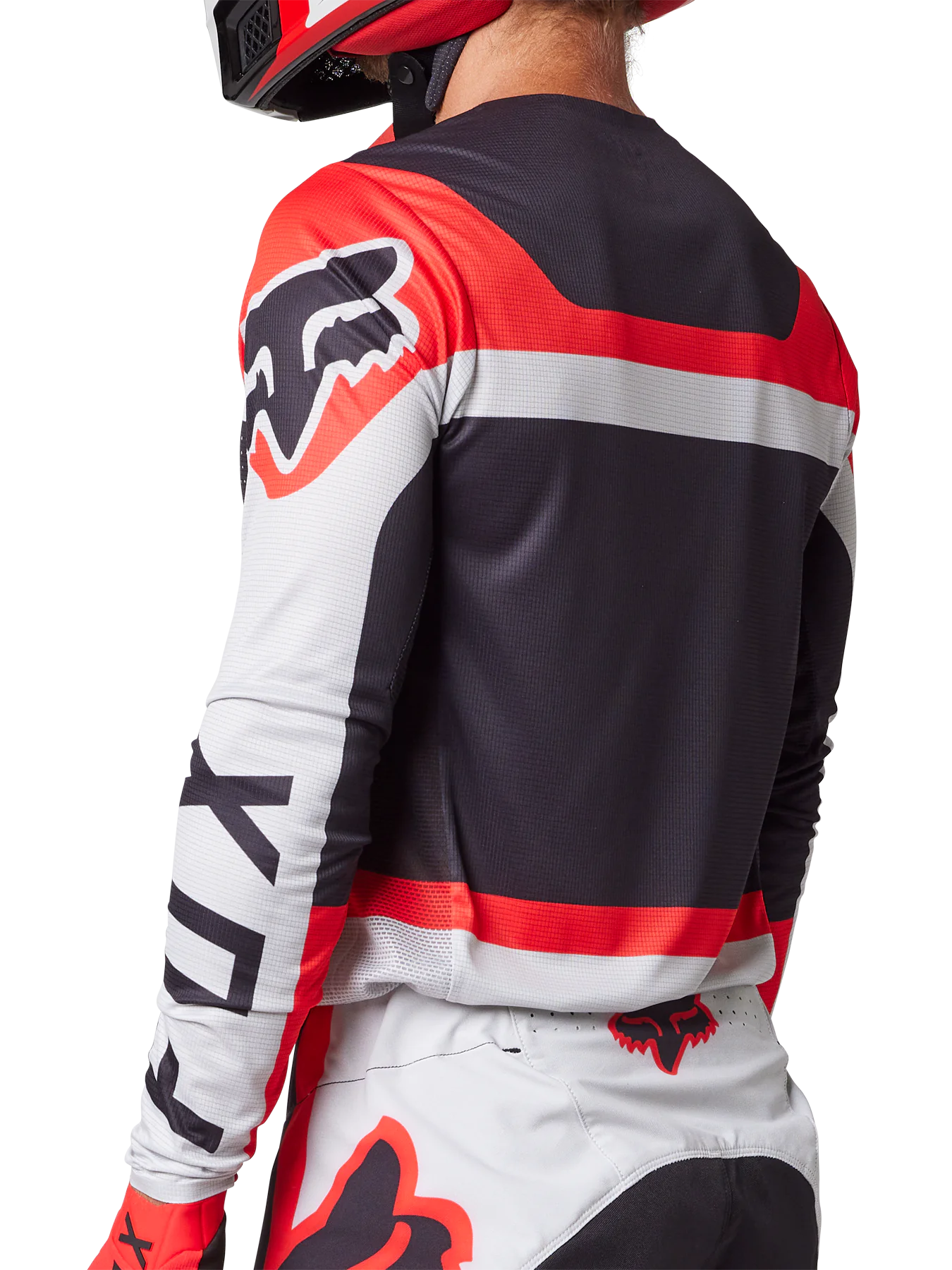 Fox Motocross Jersey Flexair Efekt - Fluo Red
