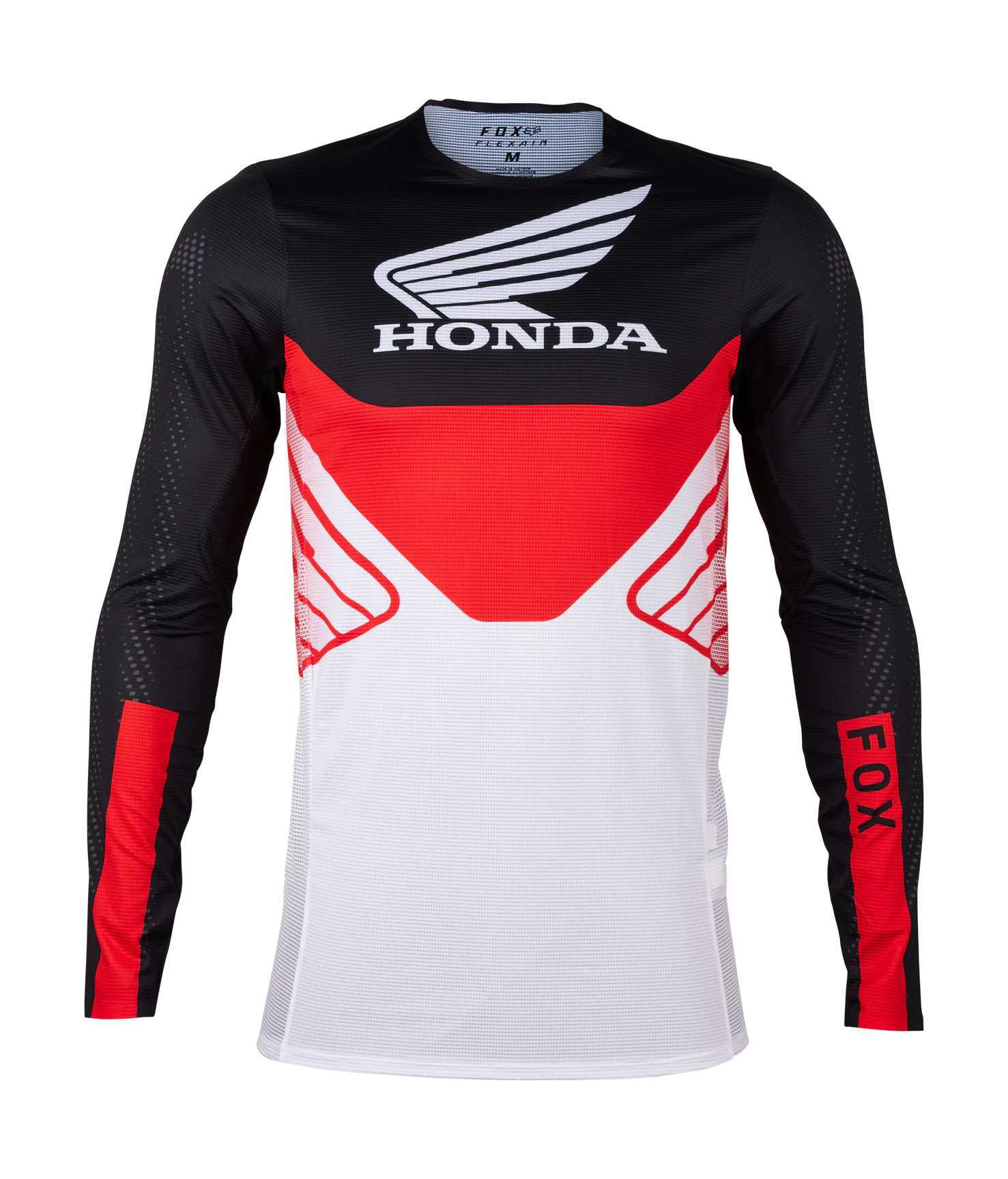 Fox Motocross Jersey Flexair Honda - Black / White