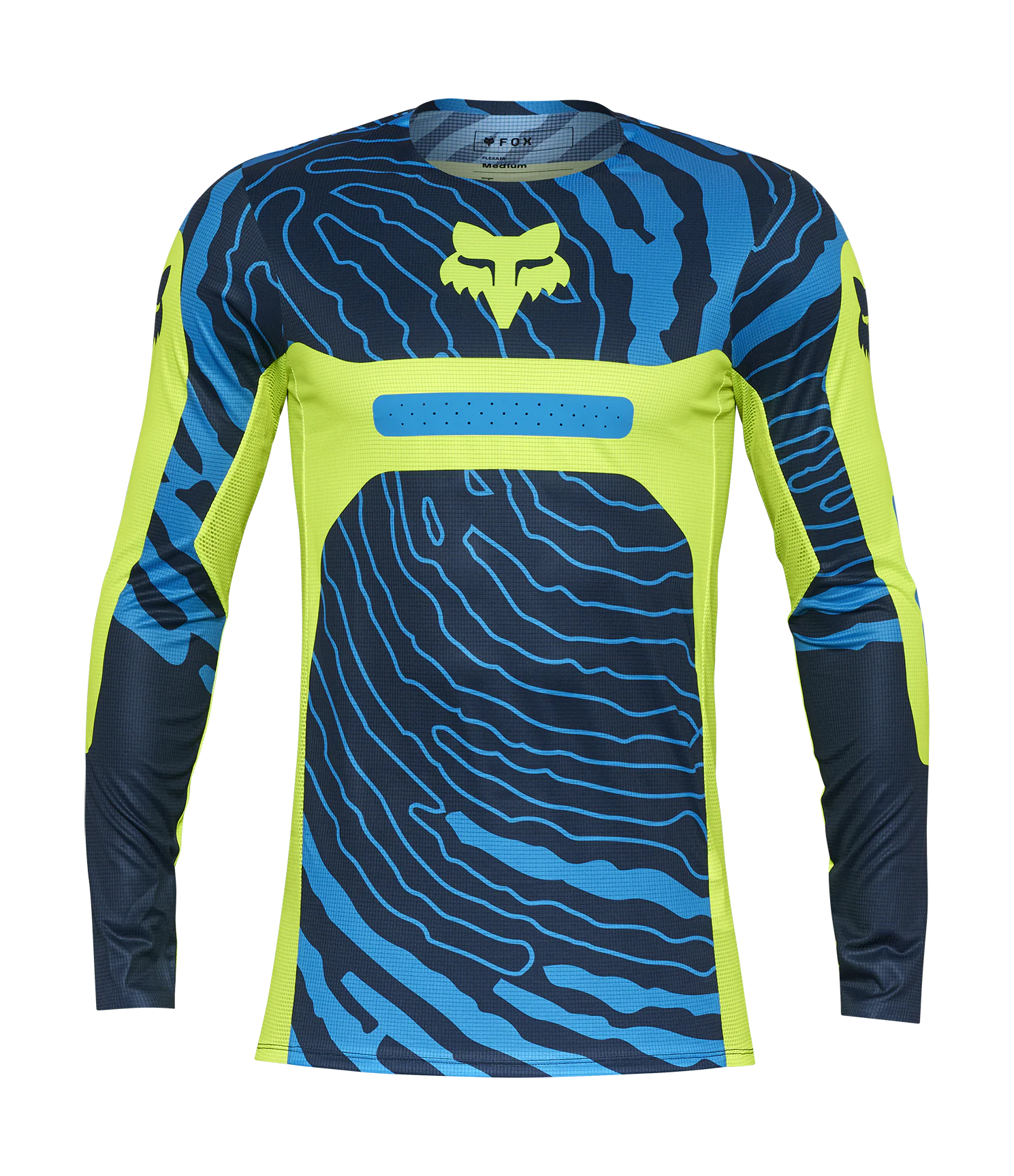Fox Motocross Jersey Flexair Impression - Fluo Yellow