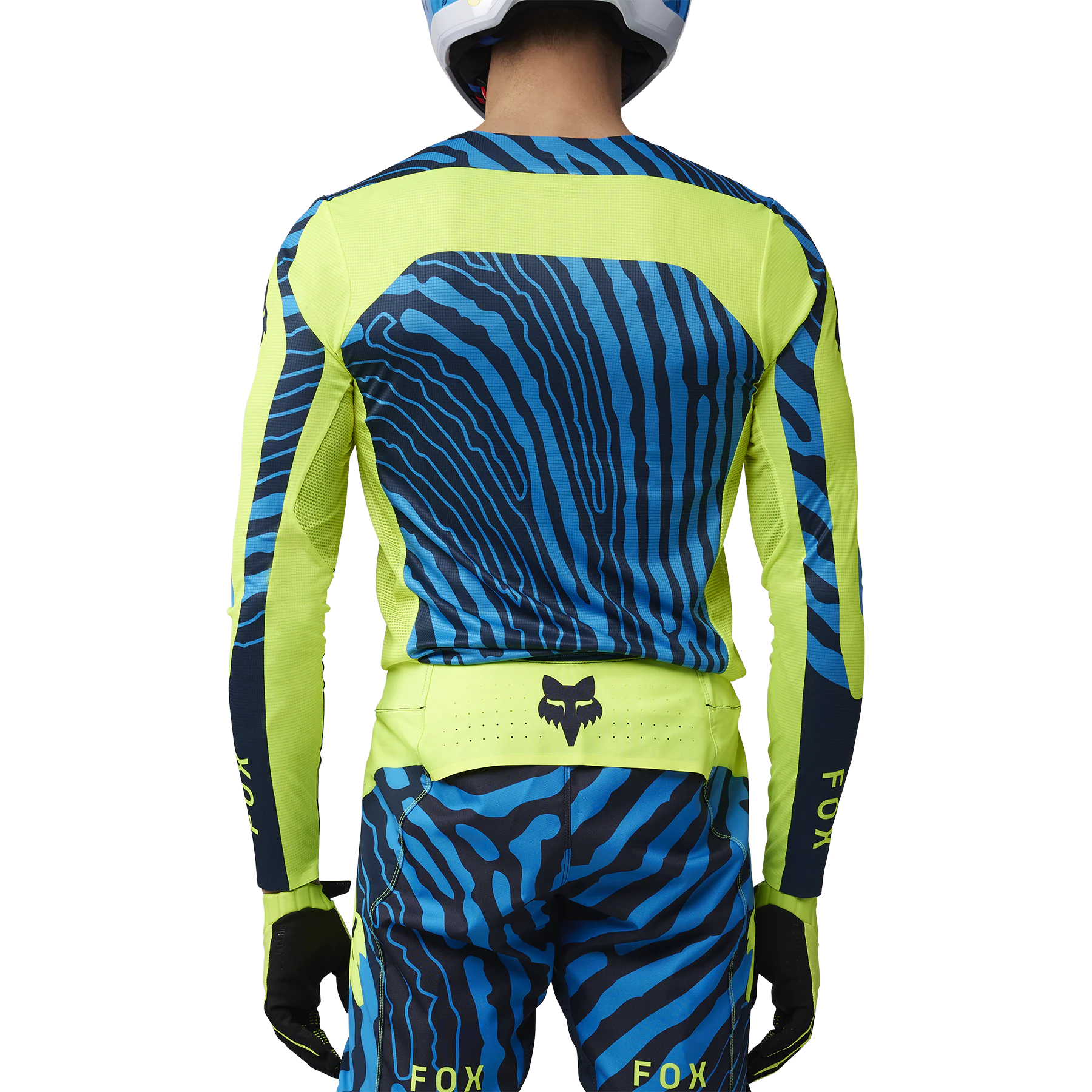 Fox Motocross Jersey Flexair Impression - Fluo Yellow