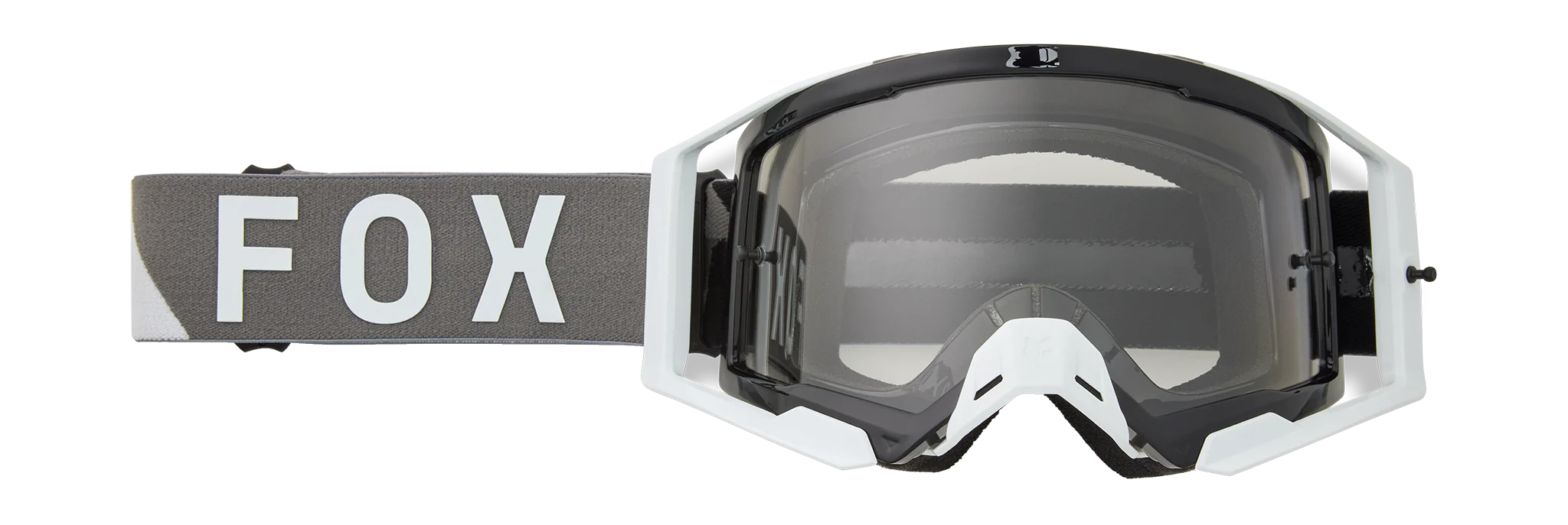 Fox Motocross Goggle Airspace II Tine - Black - Grey