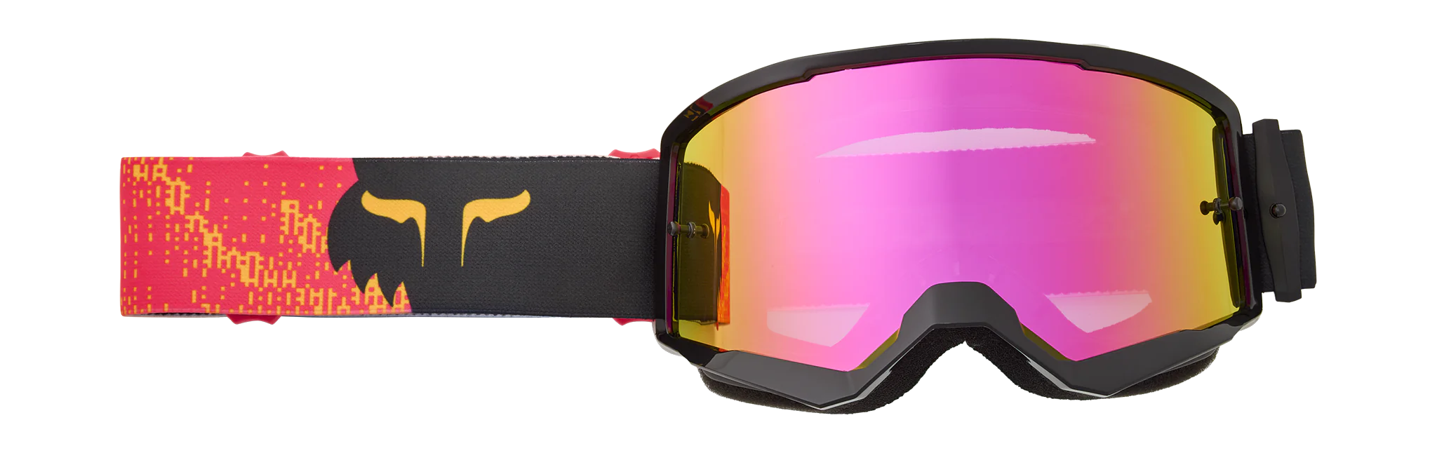 Fox Motocross Goggle Main II Kairos - Tangerine - Pink Spark