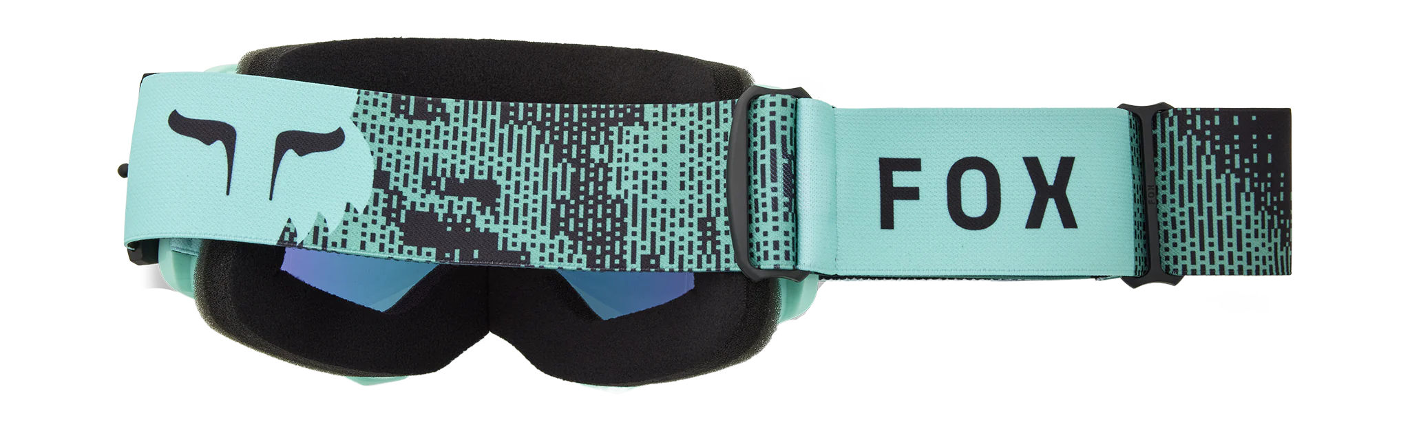 Fox Motocross Goggle Main II Kairos - Turquoise - Green Spark