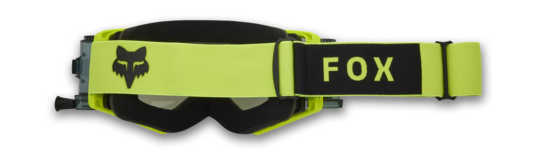 Fox Motocross Goggle Roll-Off Airspace II - Fluo Yellow - Clear