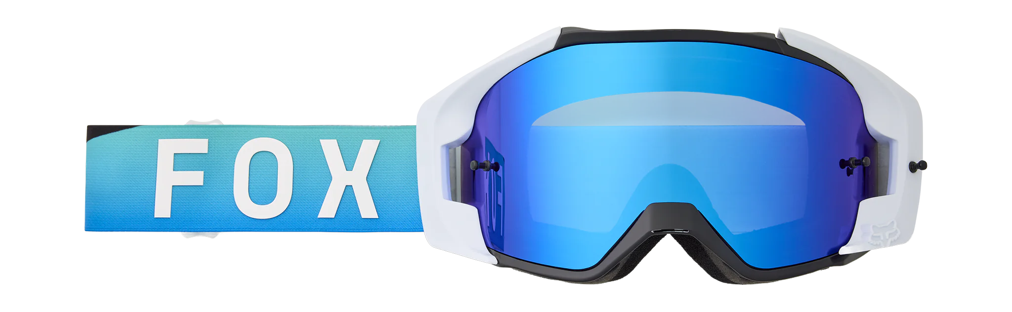 Fox Motocross Goggle Vue Spire - Aqua - Injected Vivid Blue