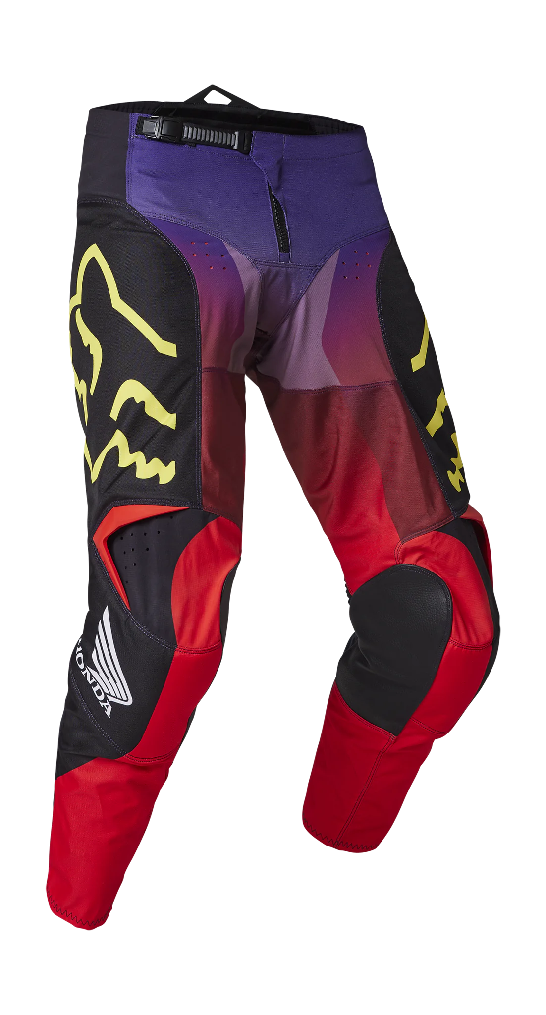 Fox Motocross Pants 180 Honda - Multi Red