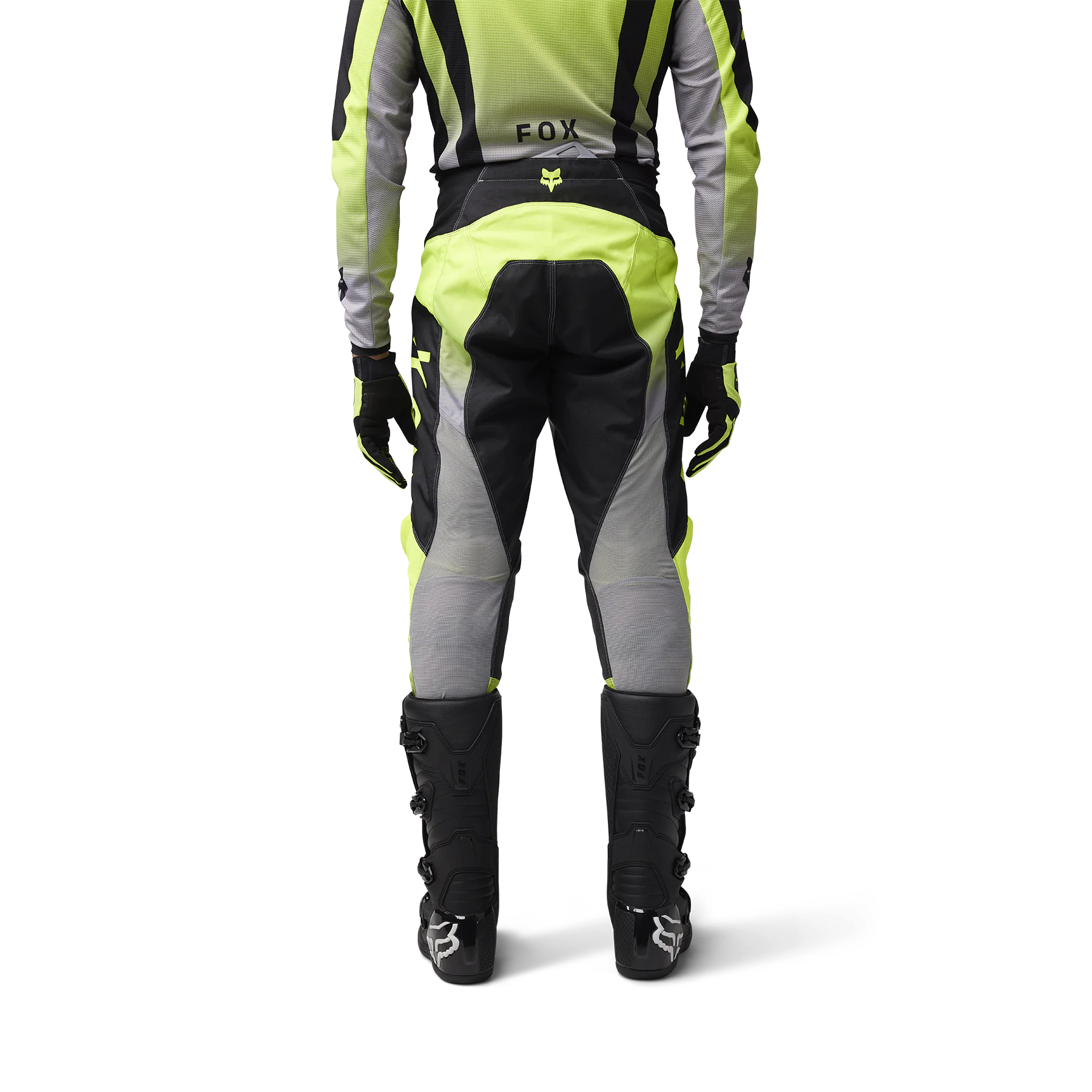 Fox Motocross Pants 180 Lean - Fluo Yellow