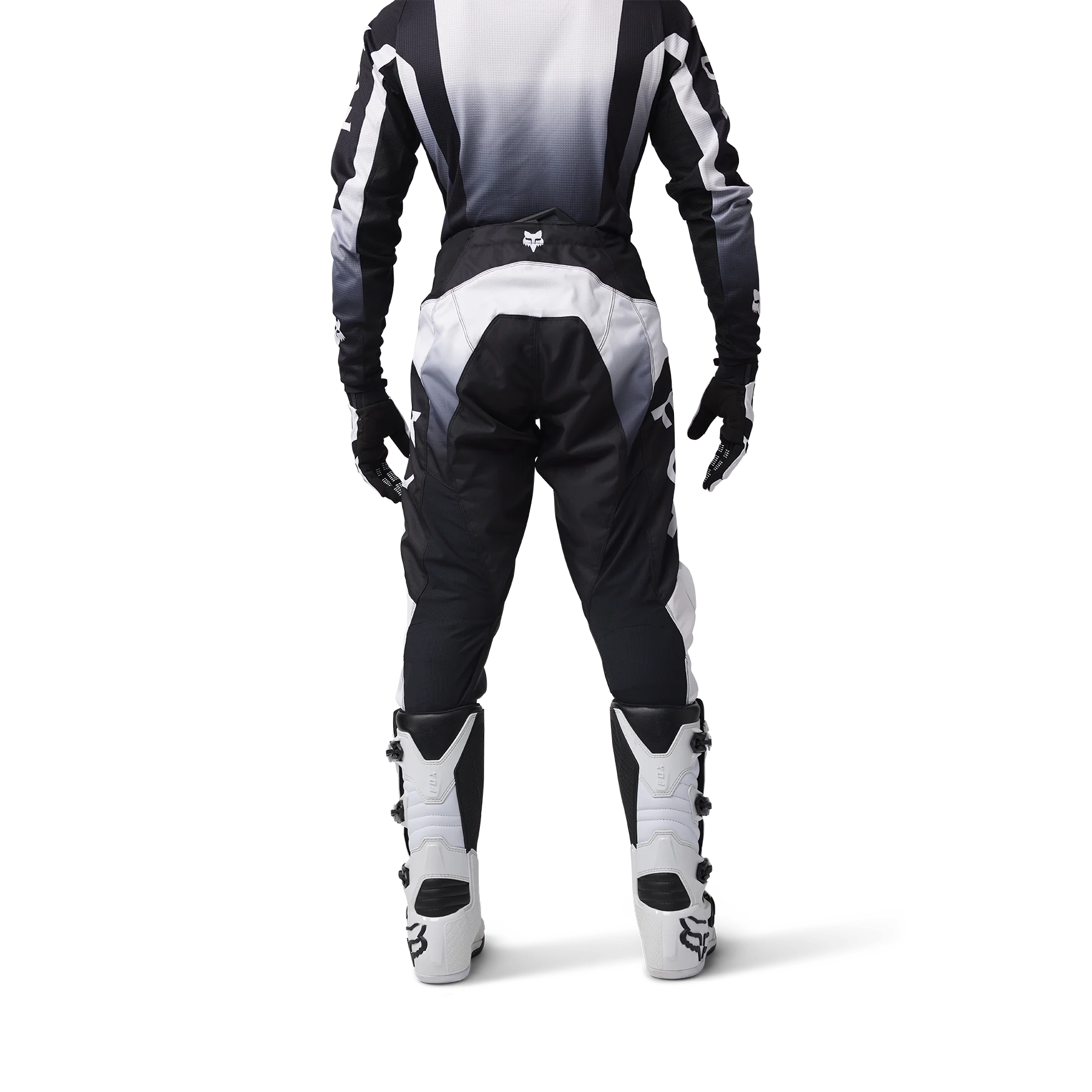 Fox Motocross Pants 180 Lean - Black / White