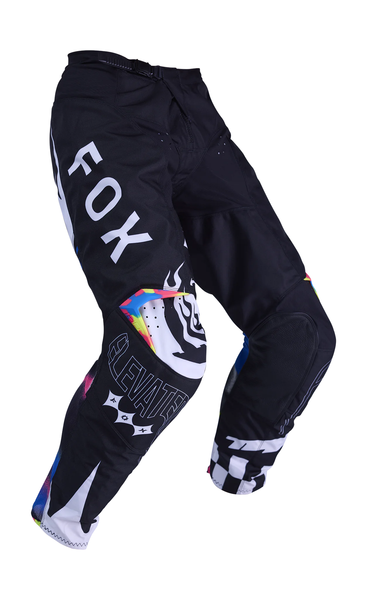 Fox Motocross Pants 2026 180 Image Cosmo - White / Black