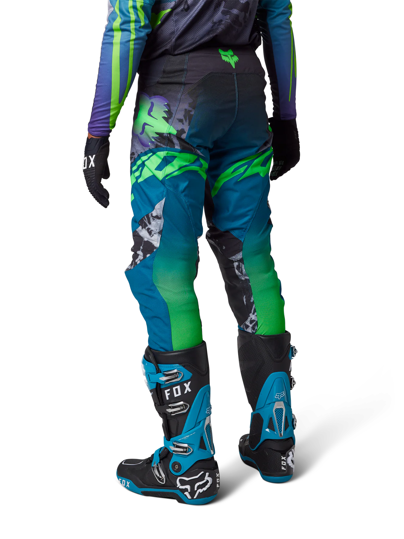 Fox Motocross Pants 360 Dkay - Maui Blue