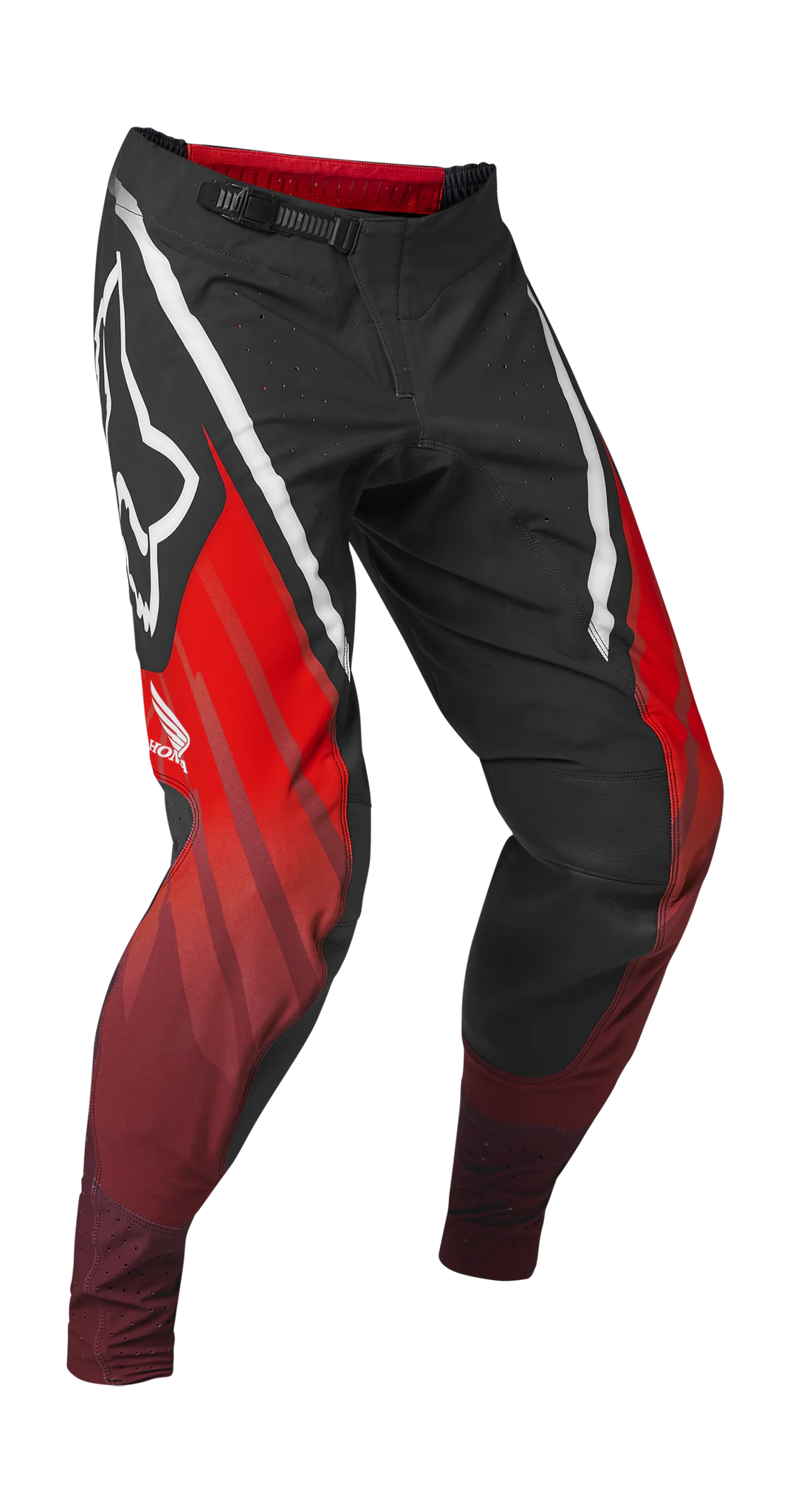 Fox Motocross Pants Flexair Honda - Red / Black / White
