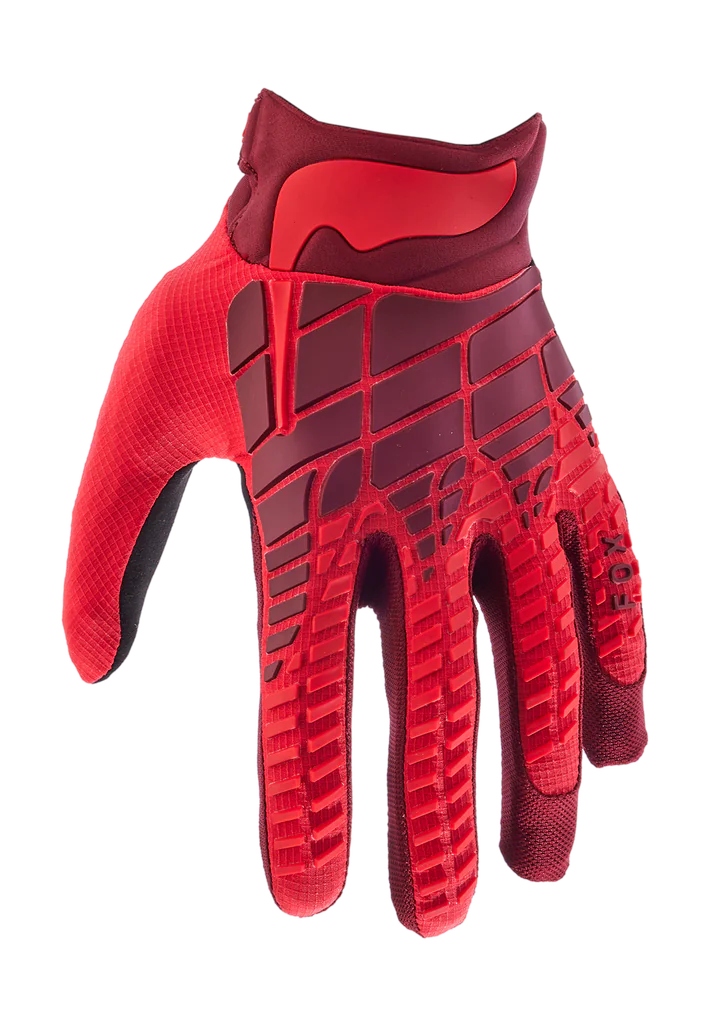 Fox Motocross Gloves 2026 360 - Fluo Red