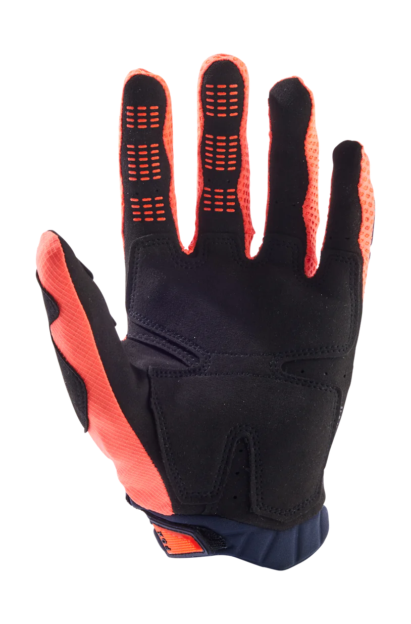 Fox Motocross Gloves 2026 Pawtector - Navy / Orange