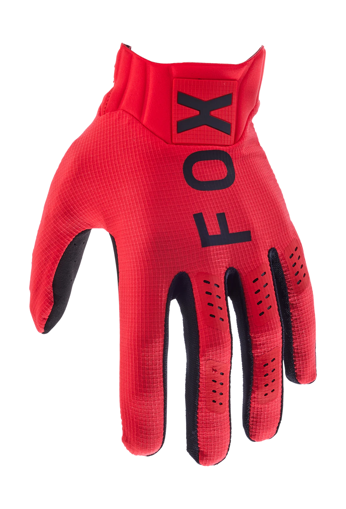 Fox Motocross Gloves Flexair - Flo Red