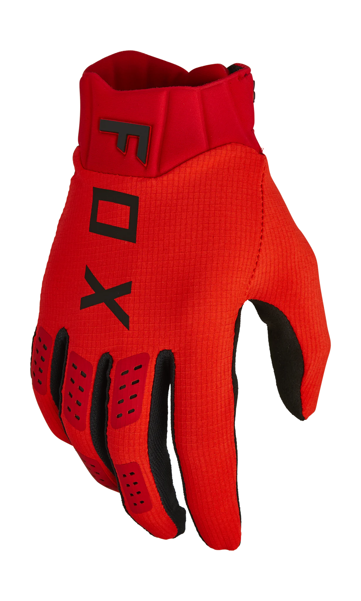 Fox Motocross Gloves Flexair - Fluo Red