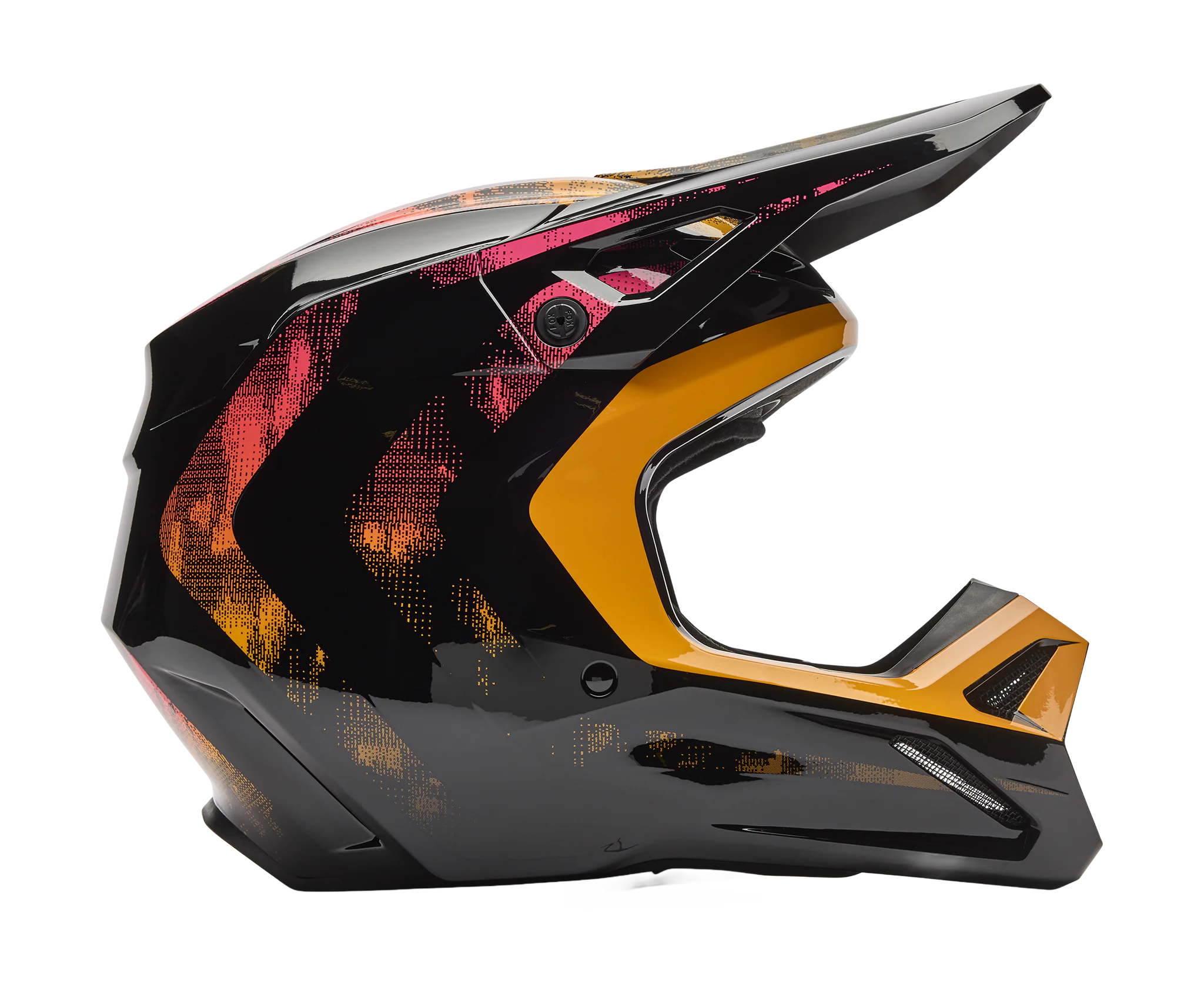 Fox Motocross Helmet V1 Kairos - Tangerine