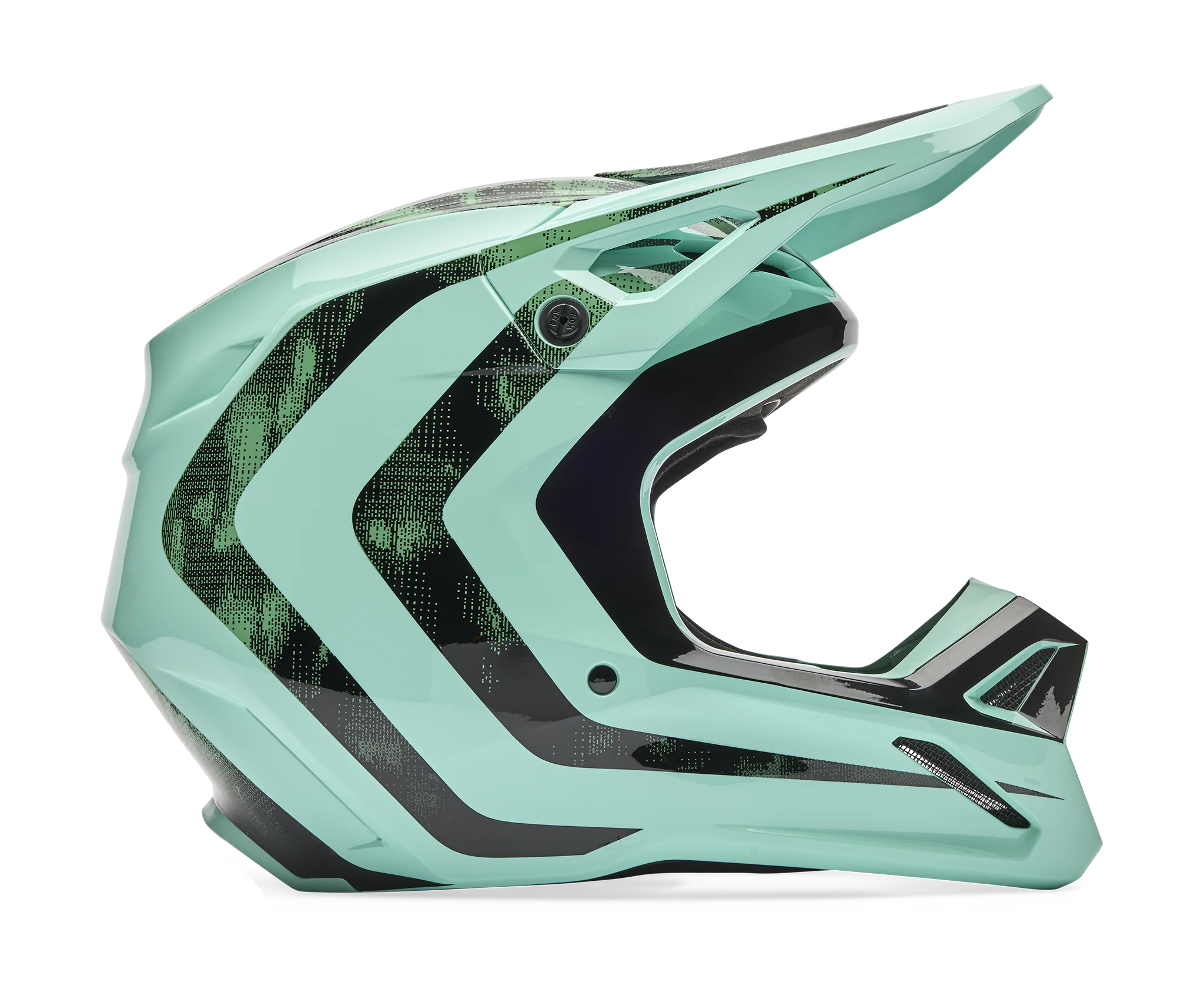Fox Motocross Helmet V1 Kairos - Turquoise