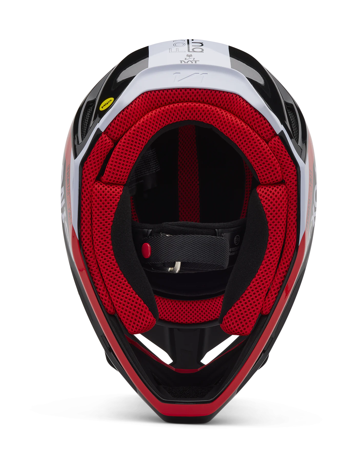 Fox Motocross Helmet V1 Race Spec - Fluo Red