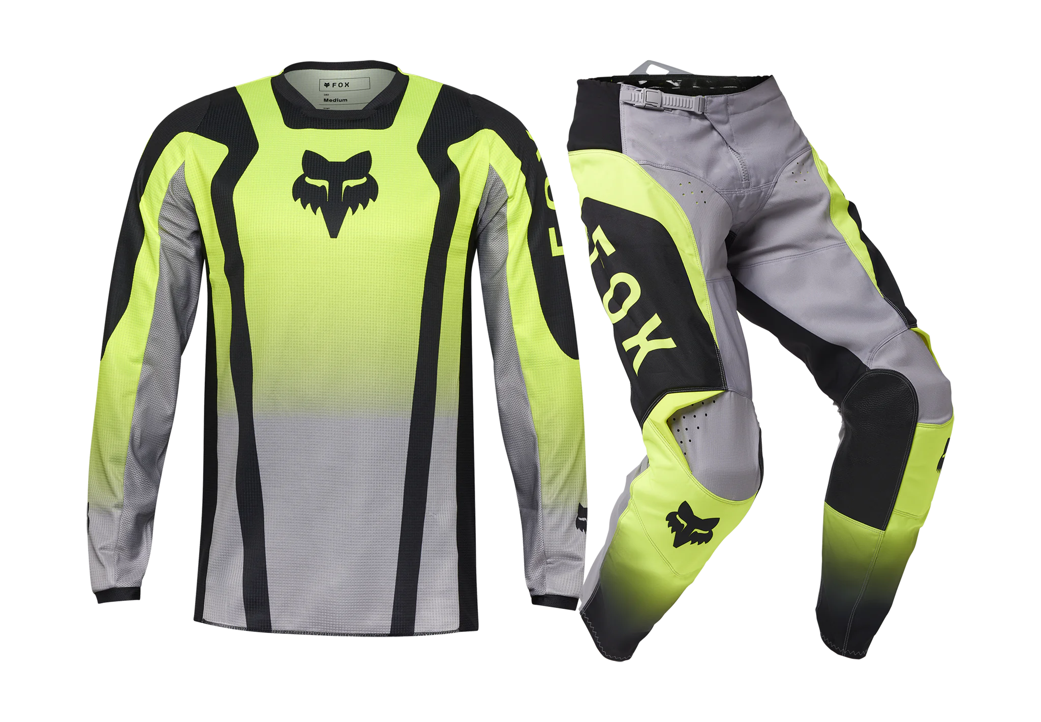 Fox Motocross Gear 180 Lean - Fluo Yellow