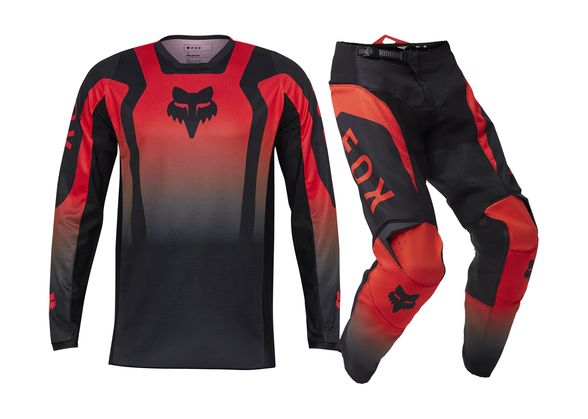 Fox Motocross Gear 180 Lean - Fluo Red