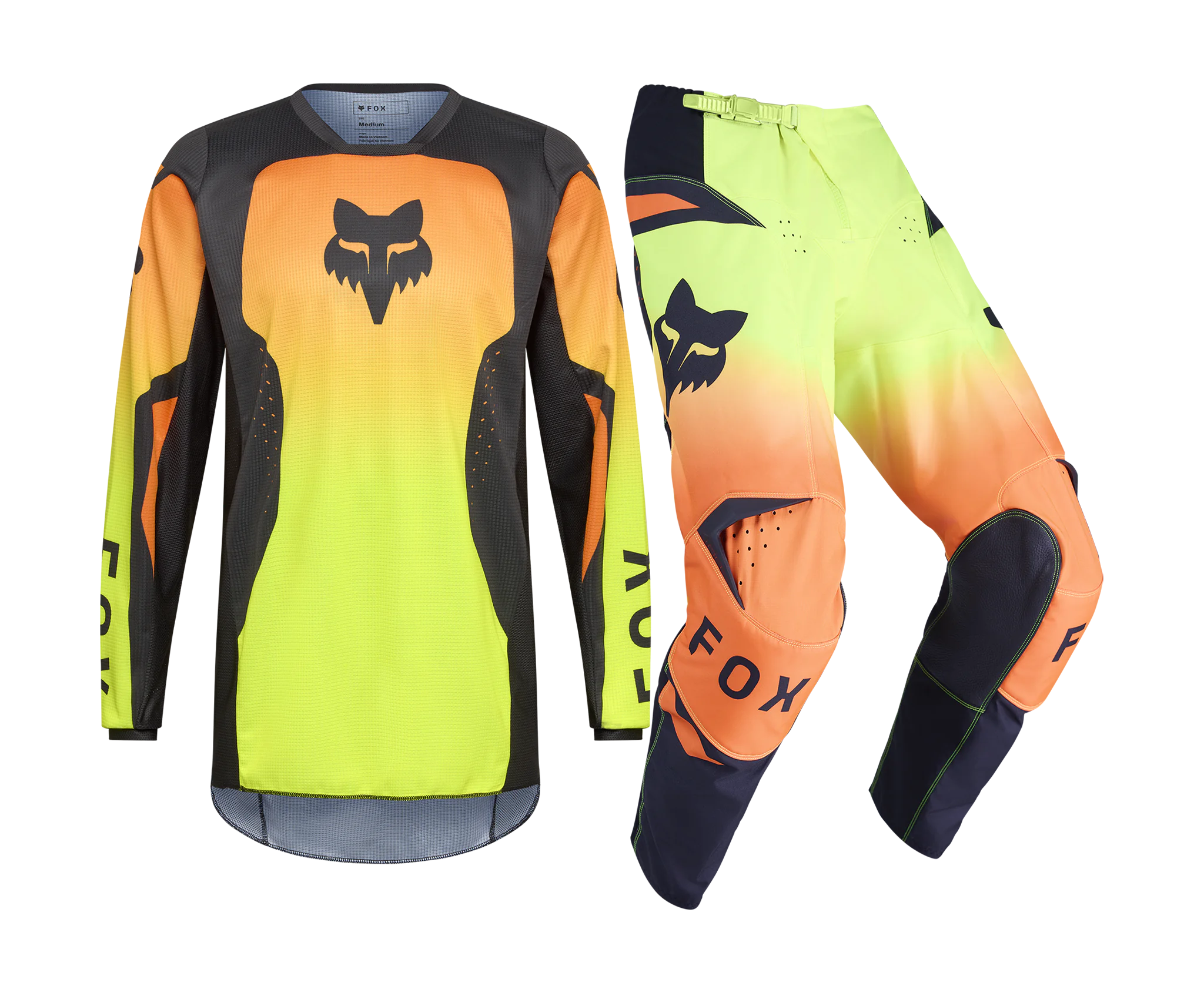 Fox Motocross Gear 2026 180 Shield - Fluo Yellow