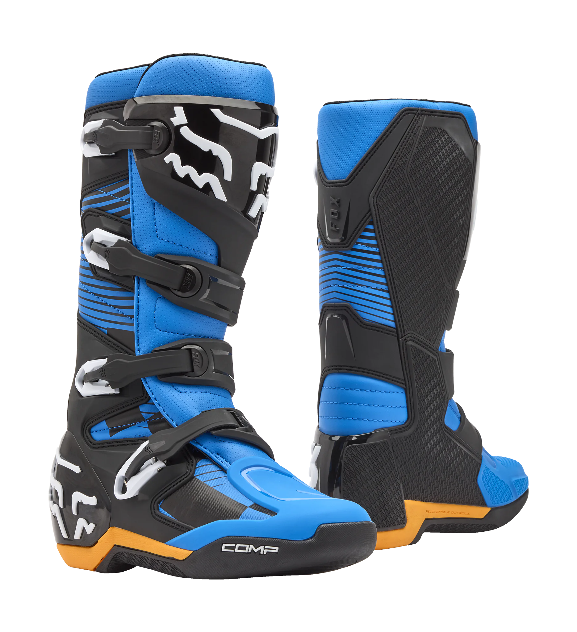 Fox Motocross Boots Comp - Blue