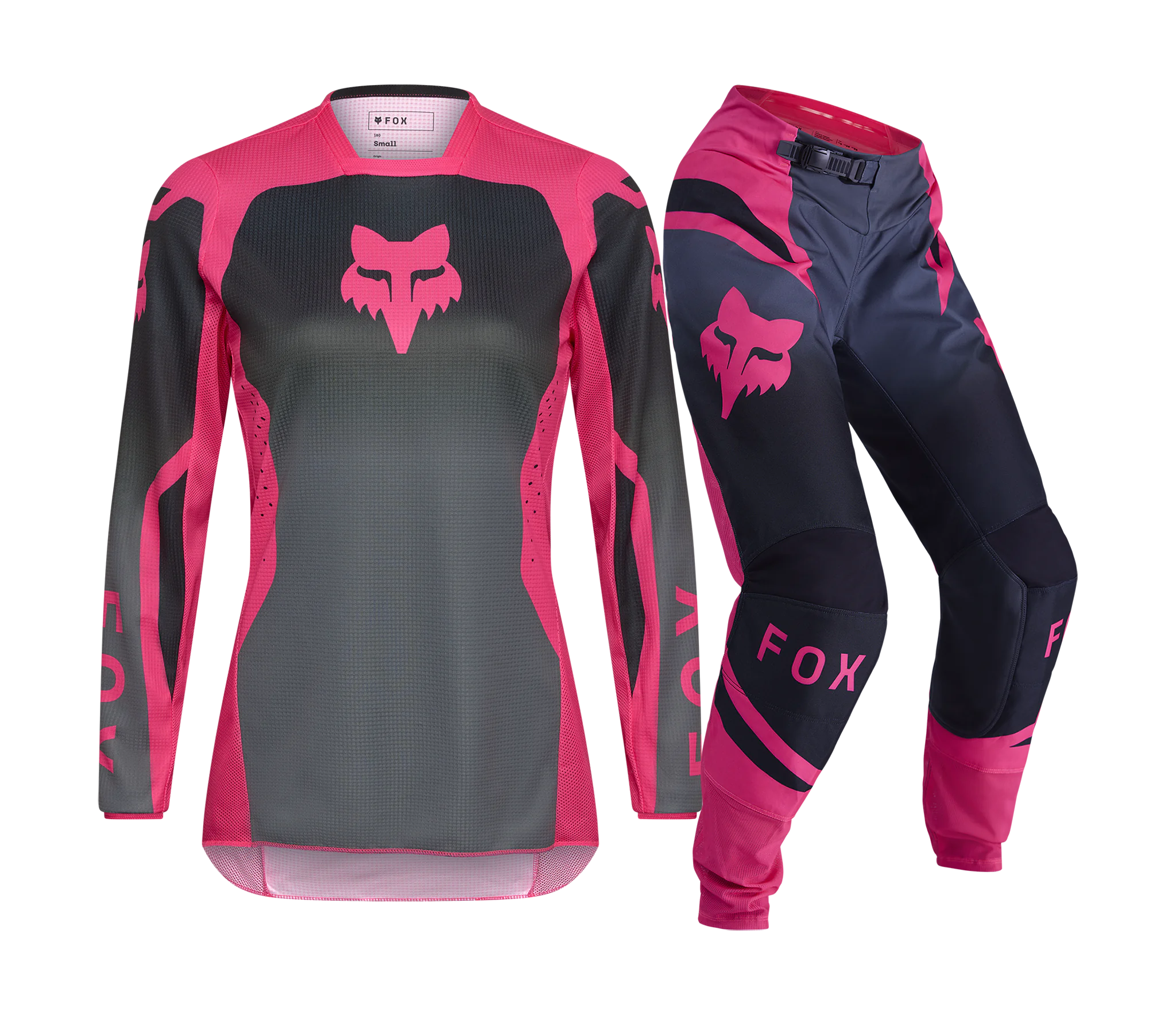 Fox Women Motocross Gear 2026 180 Shield - Black / Pink