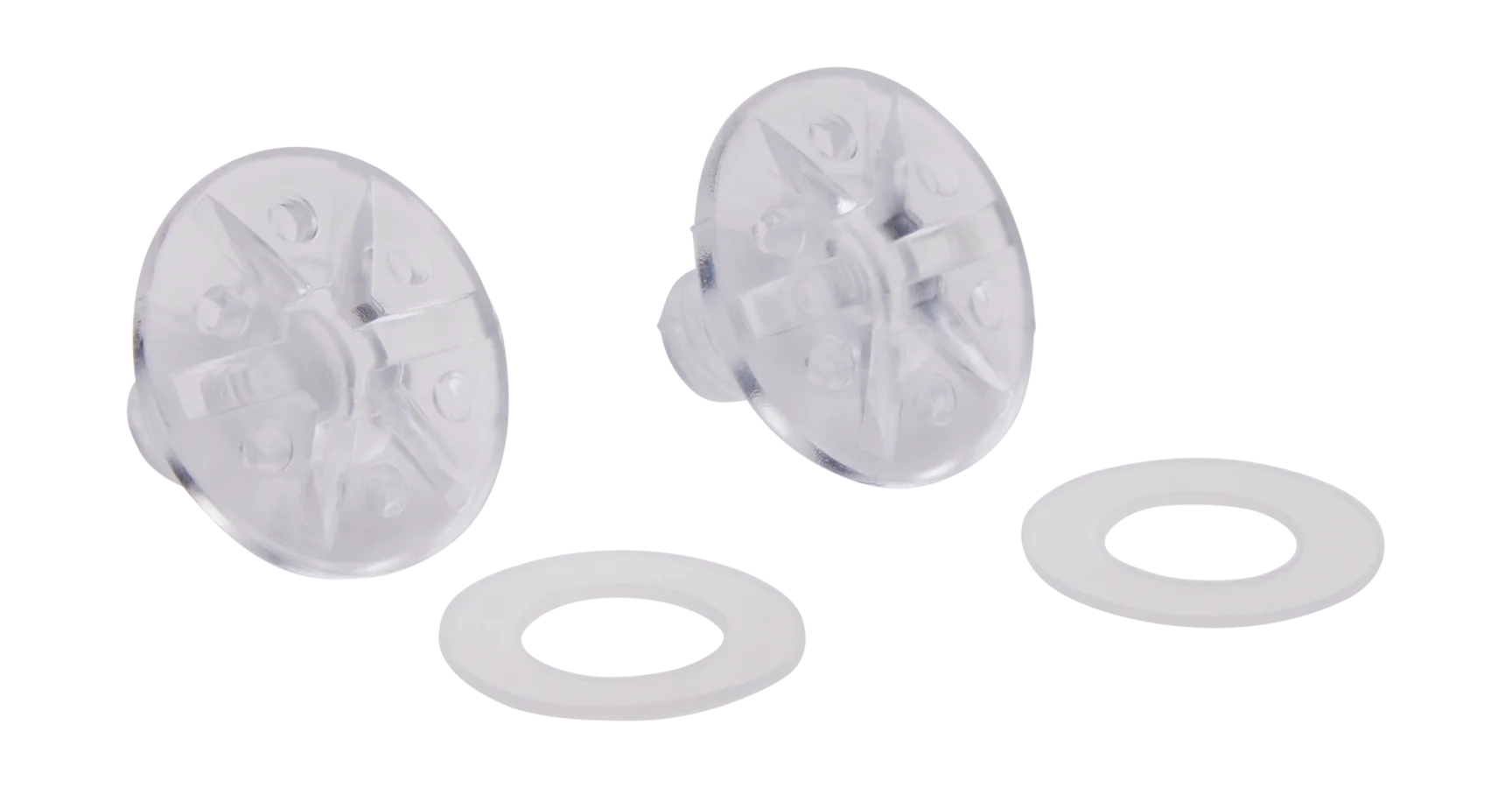 Fox Helmet Visor Screw Set V1 - Clear - Set