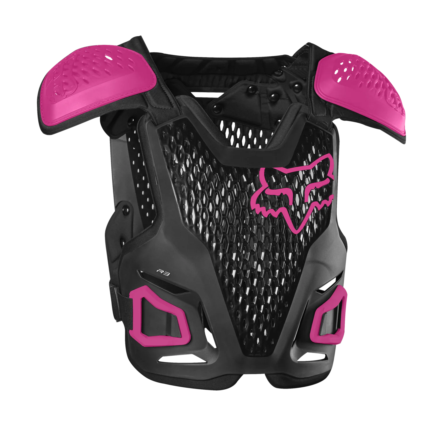 Fox Youth Chest Protector R3 - Black / Pink