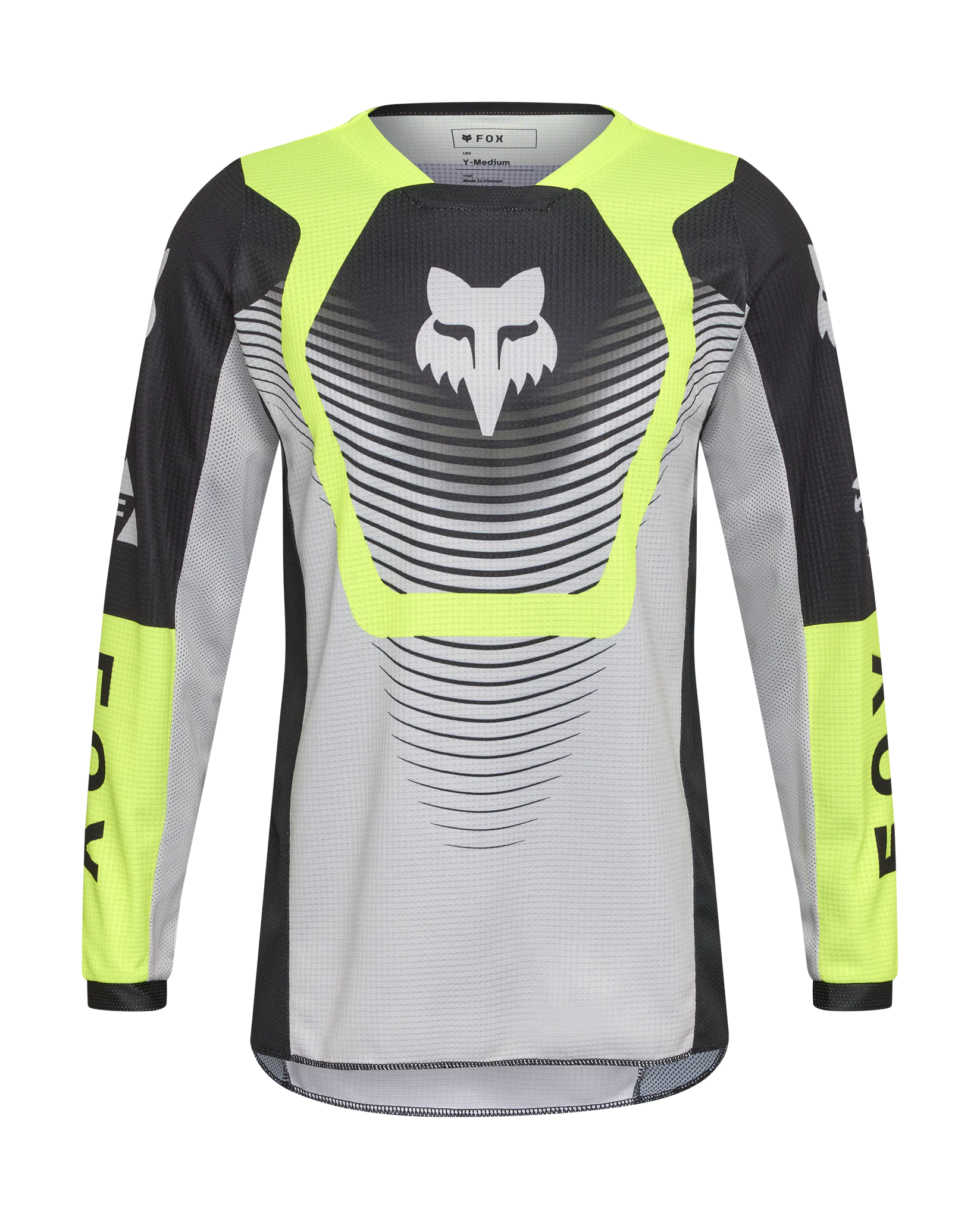 Fox Youth Motocross Jersey 2026 180 Collect - Grey / Yellow