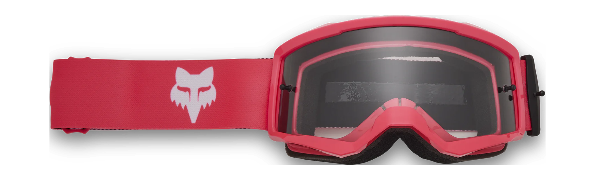 Fox Youth Motocross Goggle Main II Core - Pink - Clear