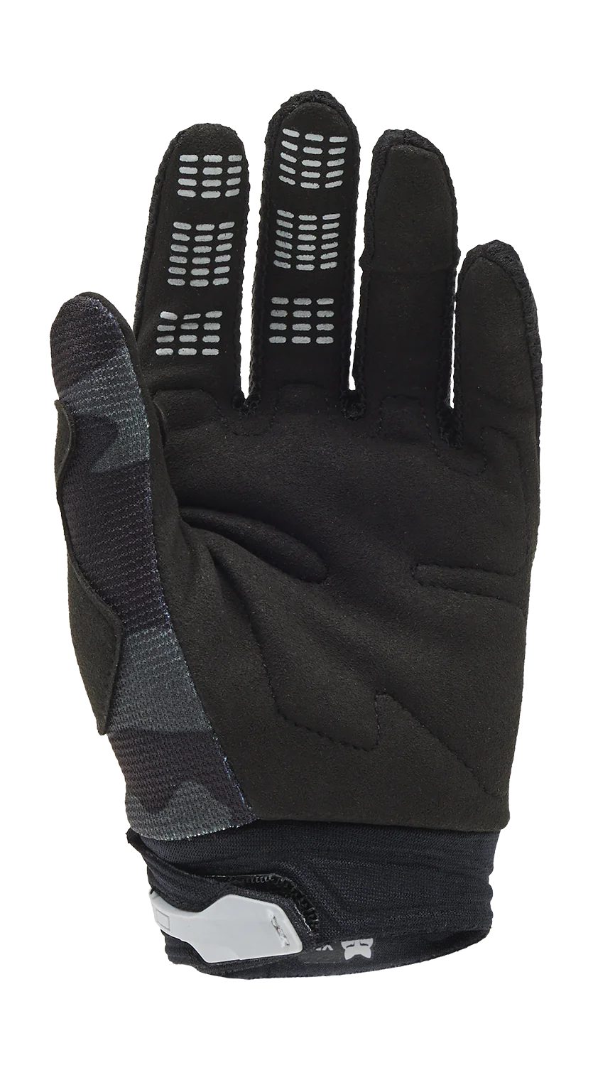 Fox Youth Motocross Gloves 2026 180 Bnkr - Black Camo
