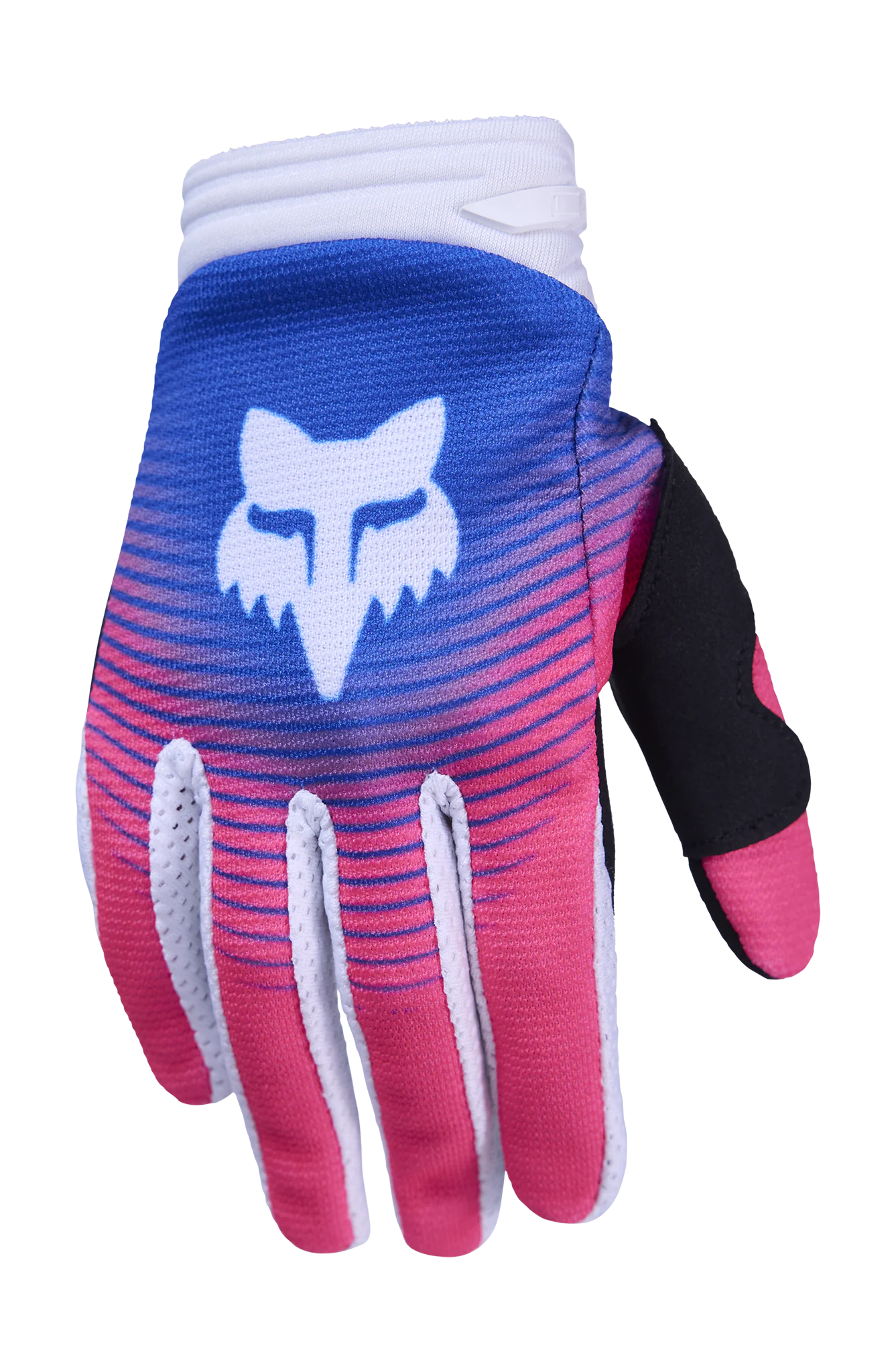 Fox Youth Motocross Gloves 2026 180 Collect - Blue / Pink