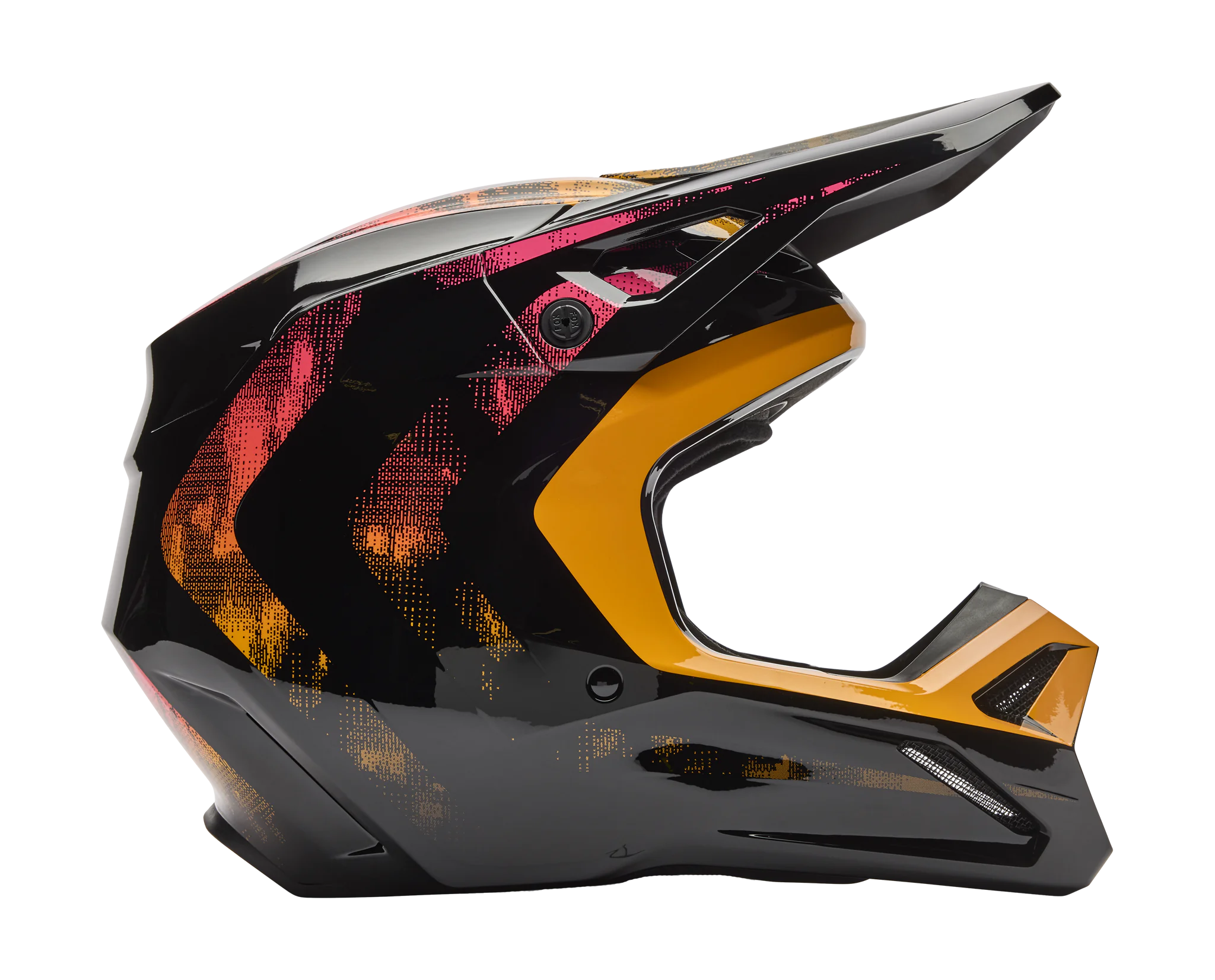 Fox Youth Motocross Helmet V1 Kairos - Tangerine