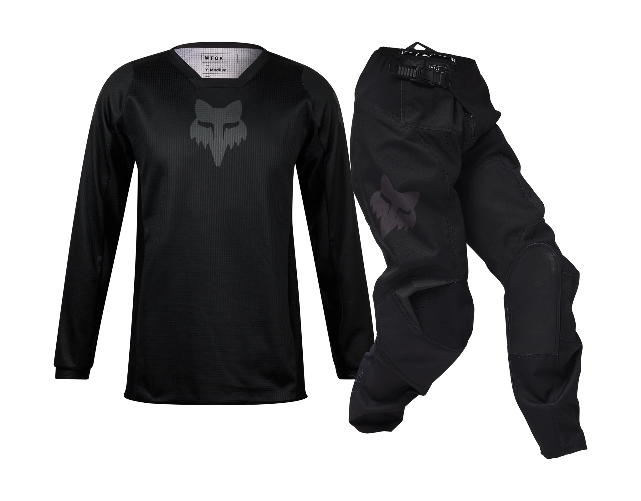 Fox Youth Motocross Gear 2026 180 Blackout - Black