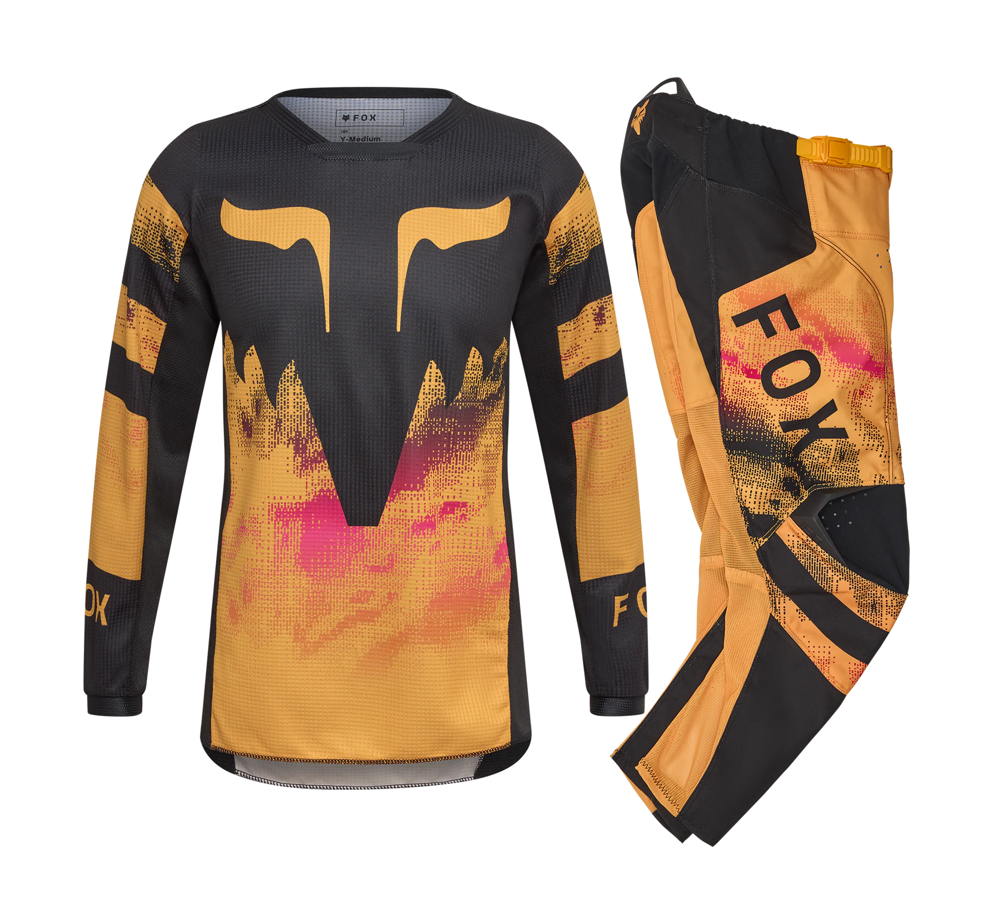 Fox Youth Motocross Gear 2026 180 Kairos - Tangerine