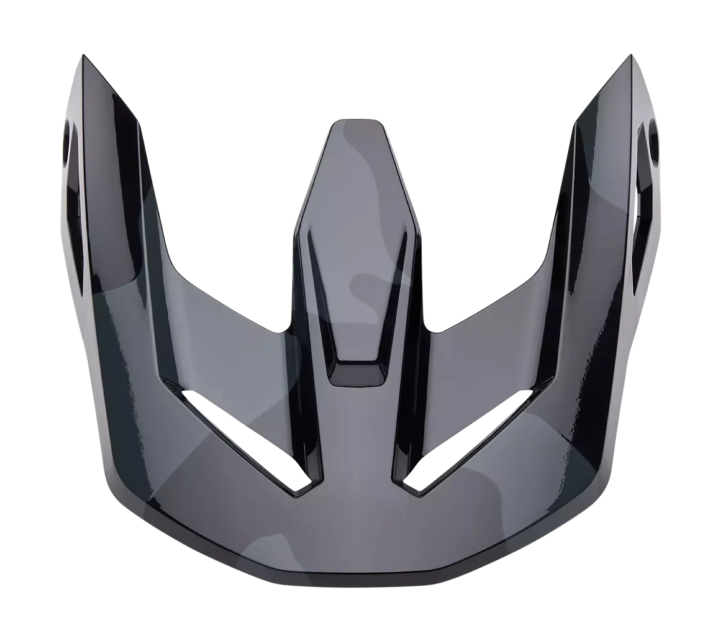 Fox Youth Helmet Visor V1 Bnkr - Black Camo