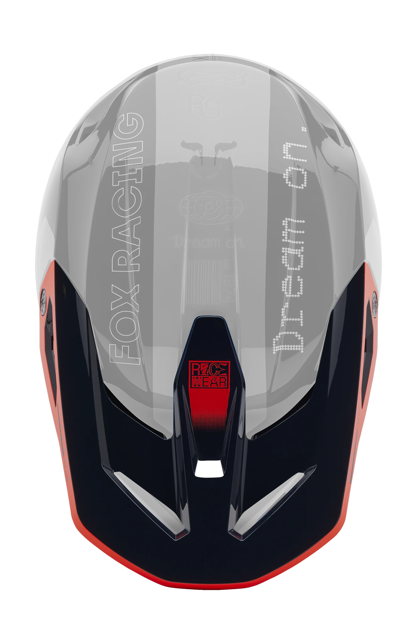 Fox Youth Helmet Visor V1 Race Spec - Midnight