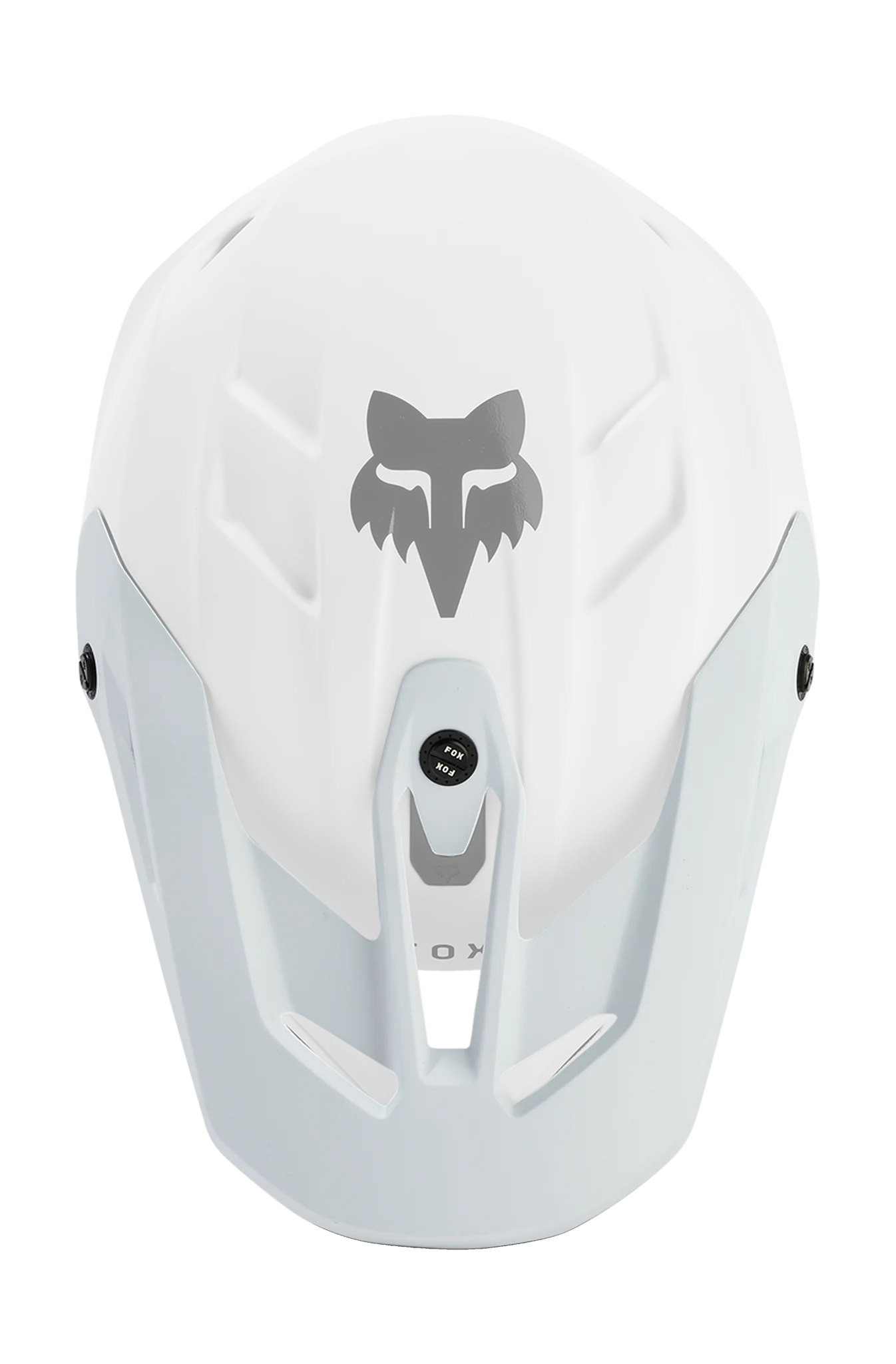 Fox Youth Helmet Visor V3 Solid - Matte White