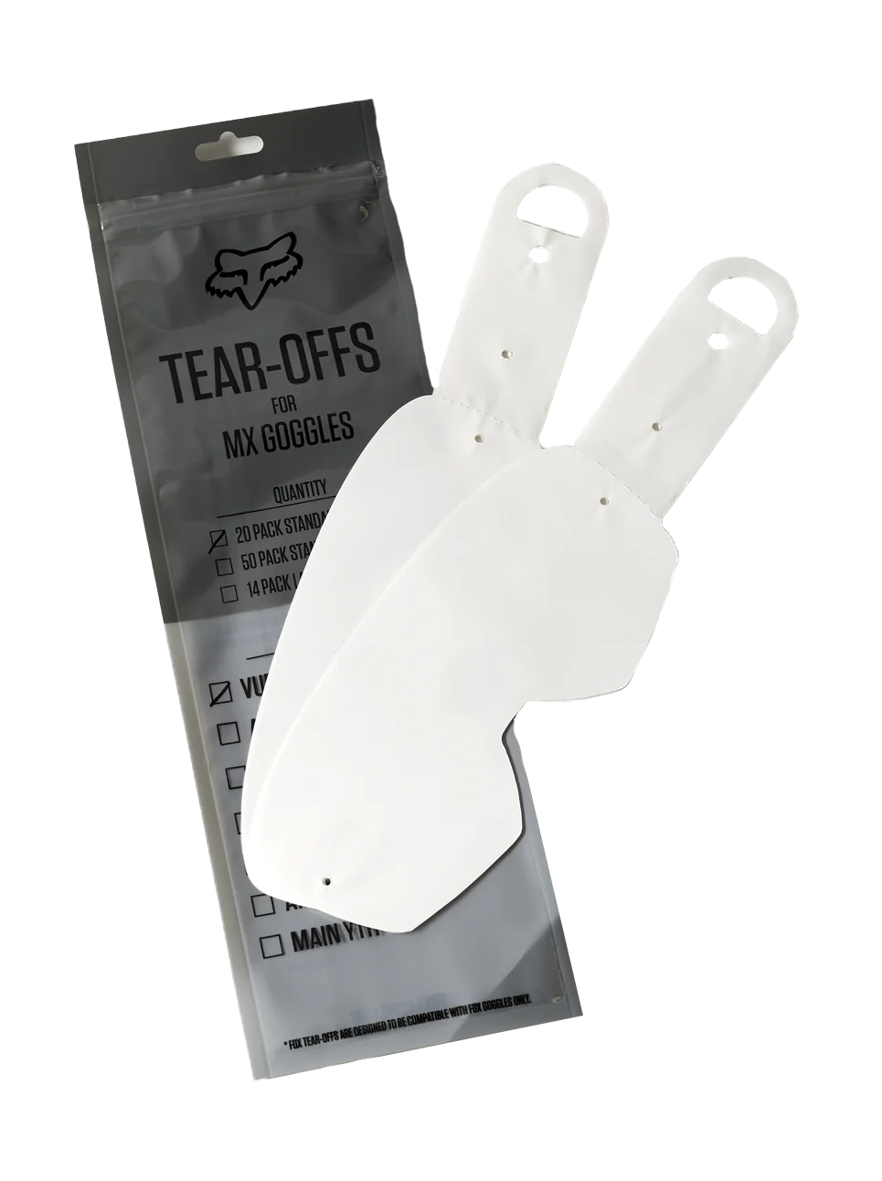 Fox Youth Tear-Offs Laminated Airspace I / Main I